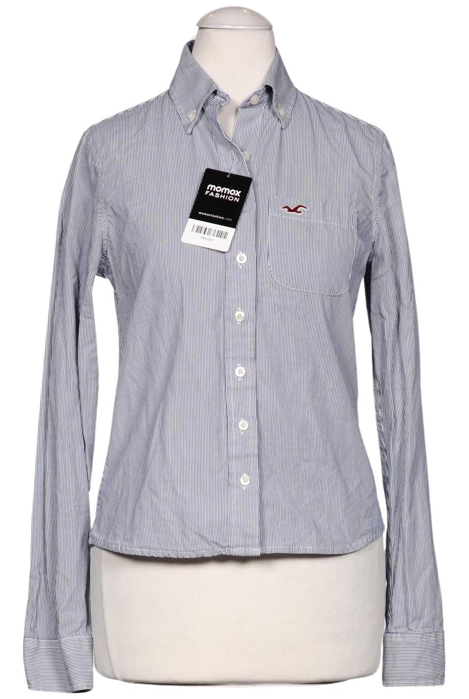 

Hollister Damen Bluse, blau, Gr. 34