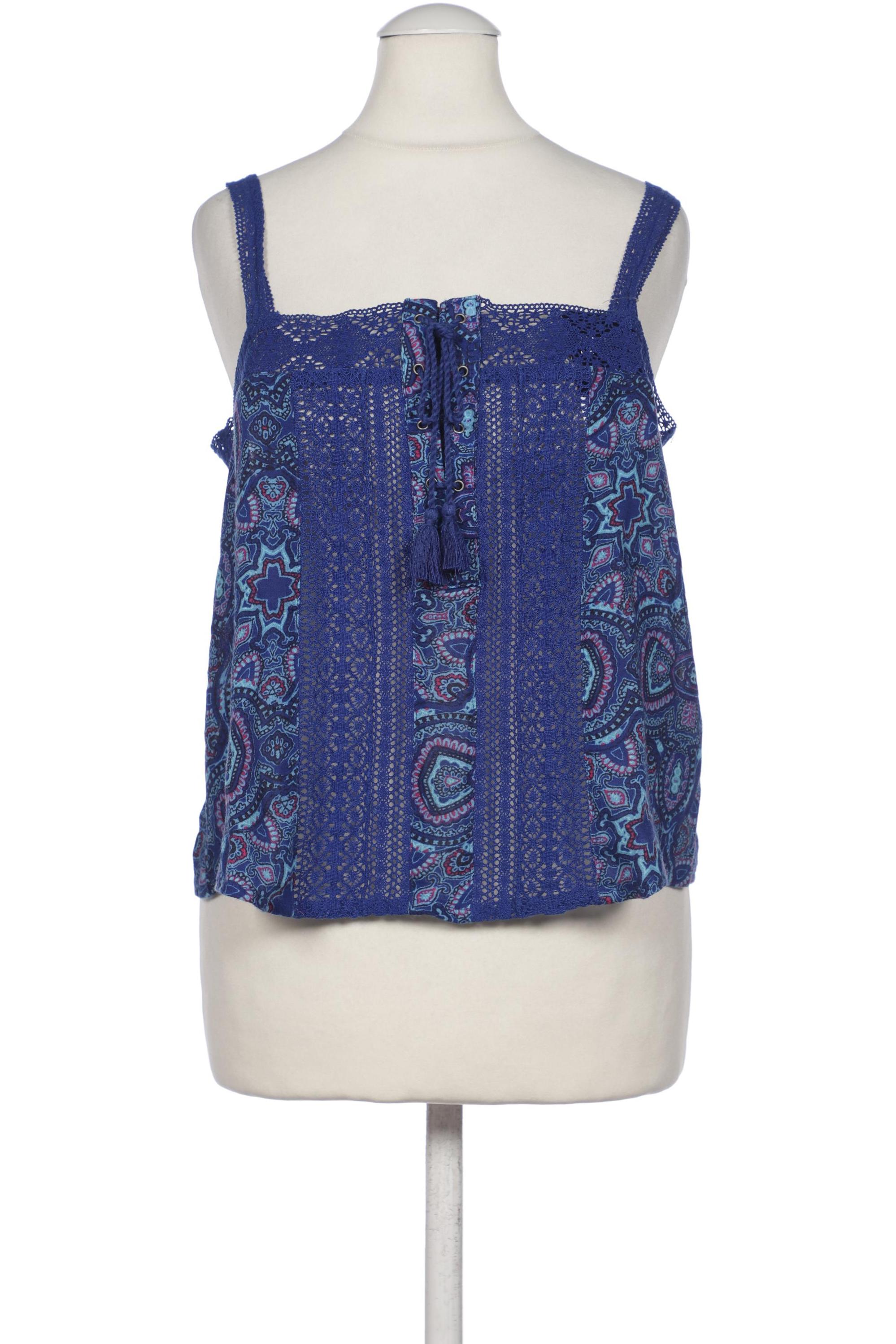 

Hollister Damen Bluse, blau, Gr. 34