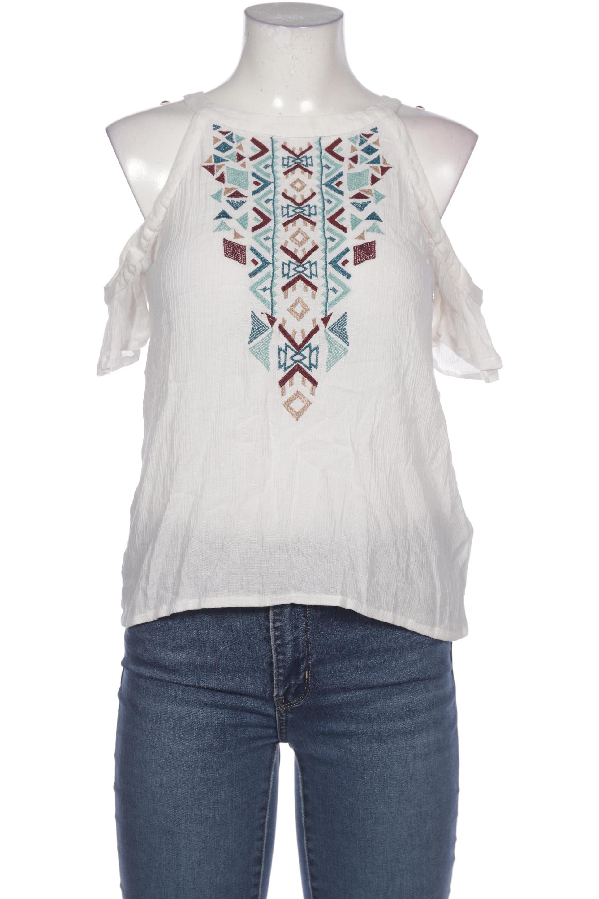 

Hollister Damen Bluse, weiß, Gr. 42