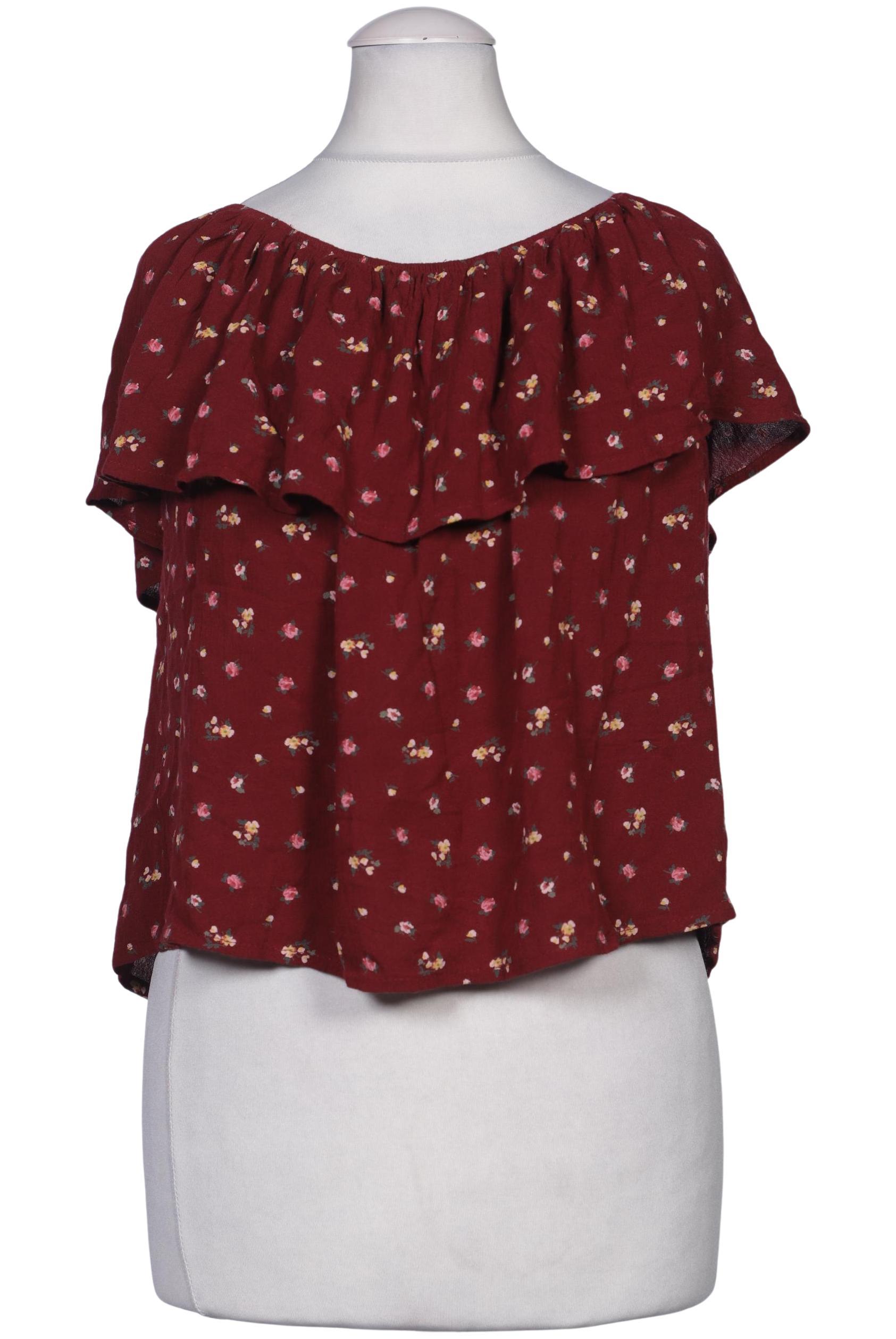 

Hollister Damen Bluse, bordeaux, Gr. 34