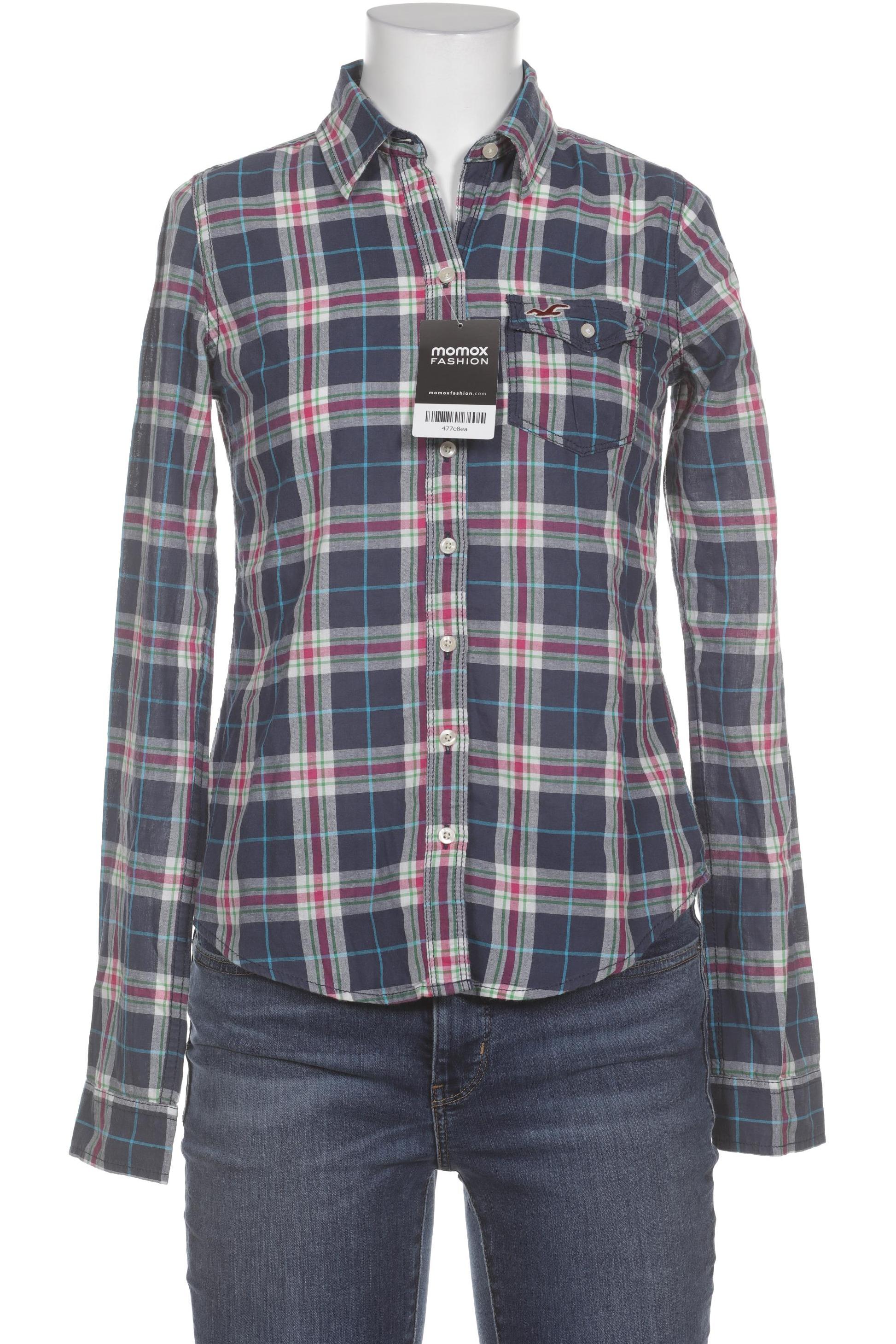 

Hollister Damen Bluse, blau, Gr. 34
