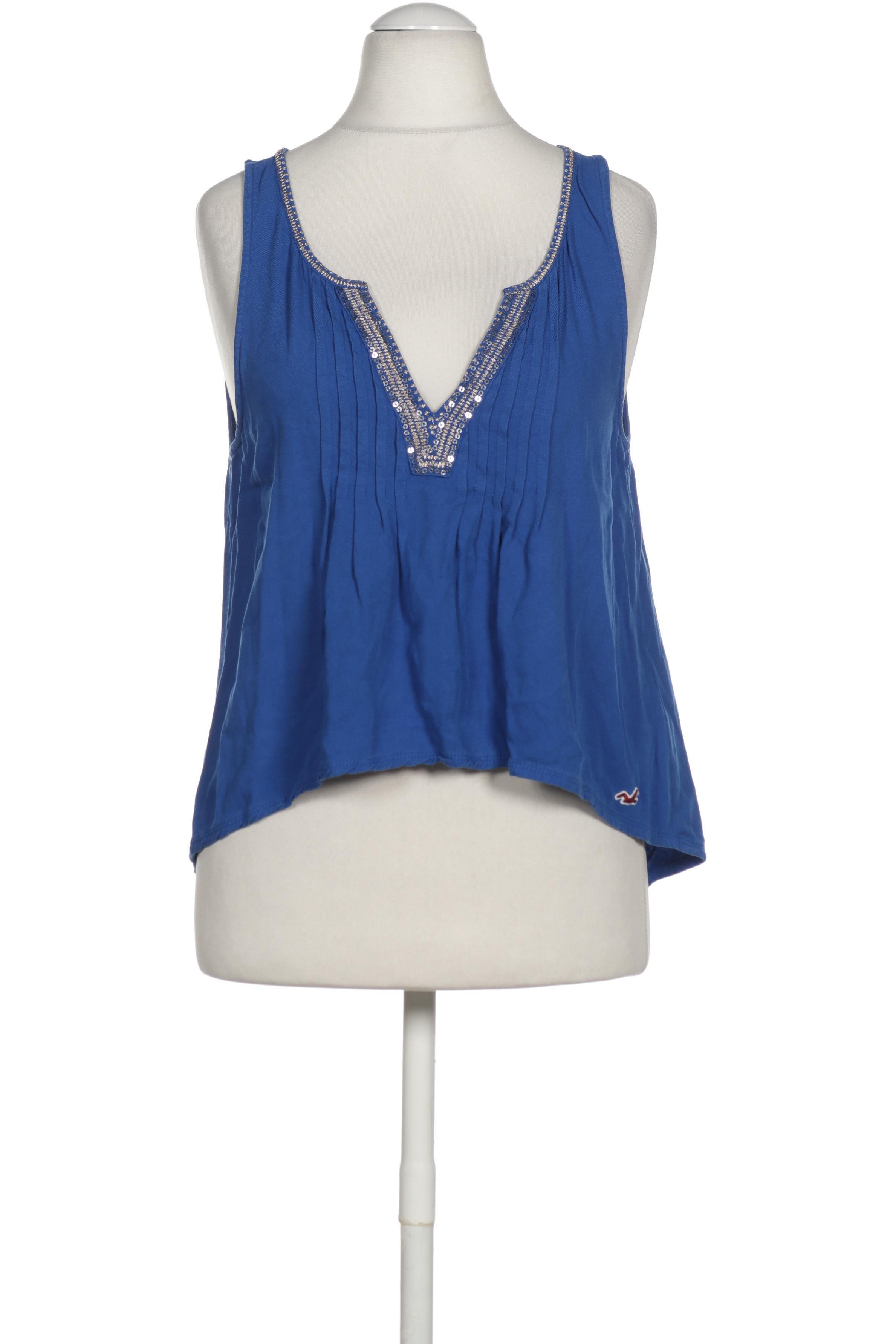 

Hollister Damen Bluse, blau, Gr.
