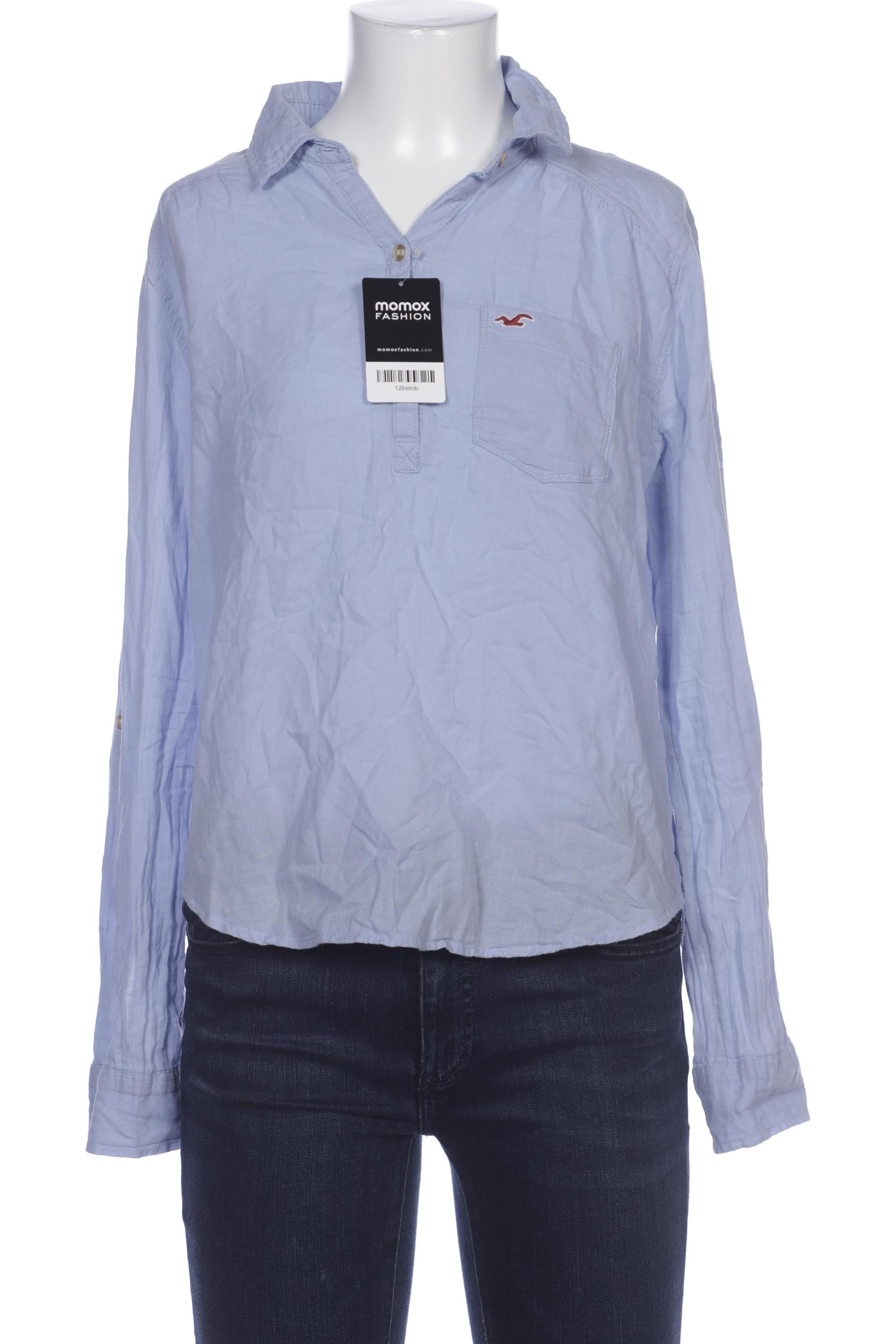 

Hollister Damen Bluse, blau, Gr. 36