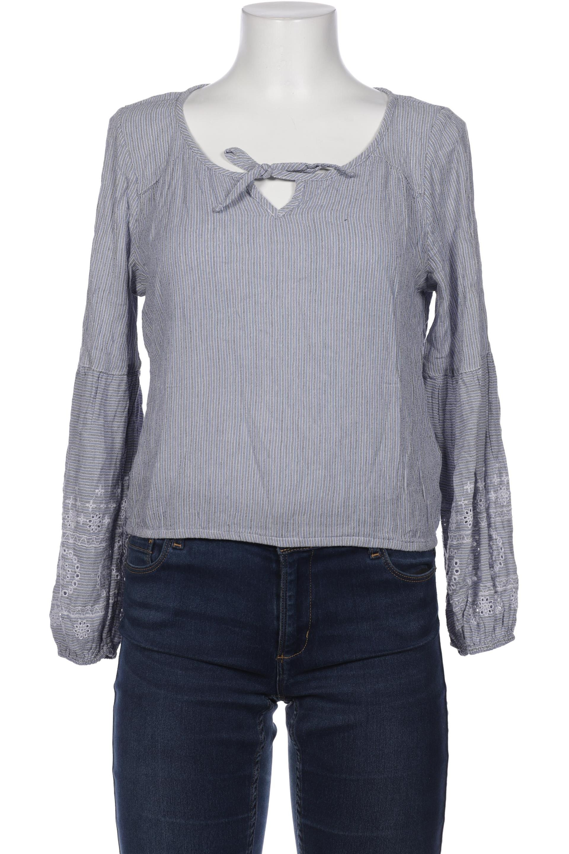 

Hollister Damen Bluse, hellblau, Gr. 42