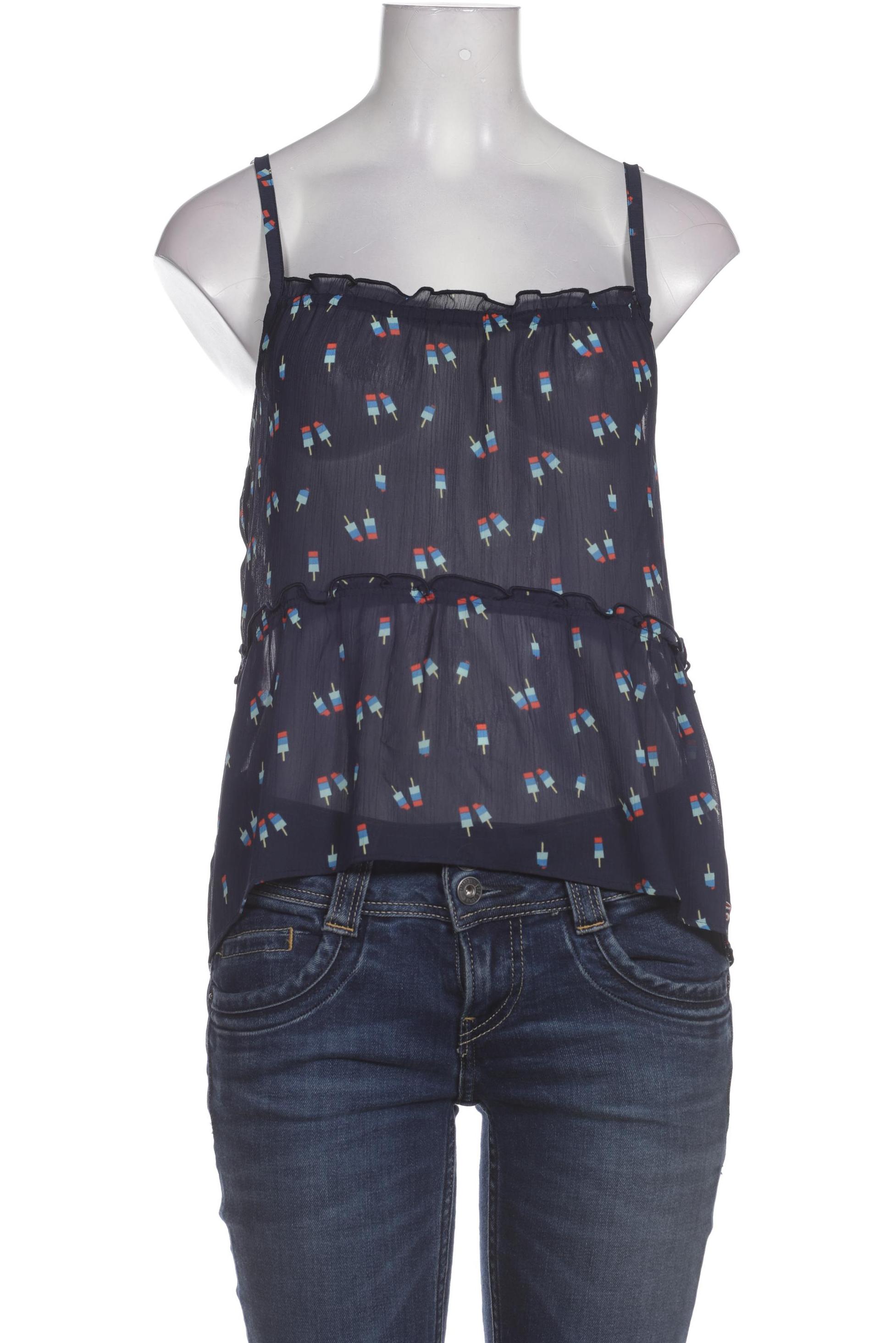 

Hollister Damen Bluse, marineblau, Gr. 34