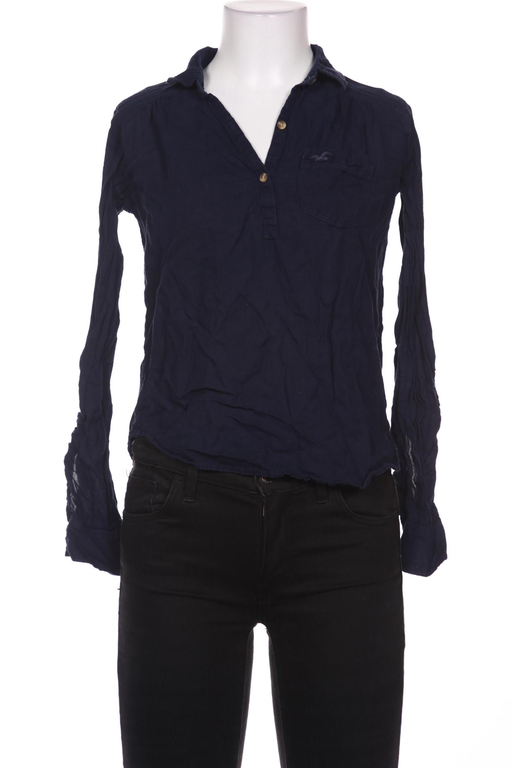 

Hollister Damen Bluse, marineblau, Gr. 32