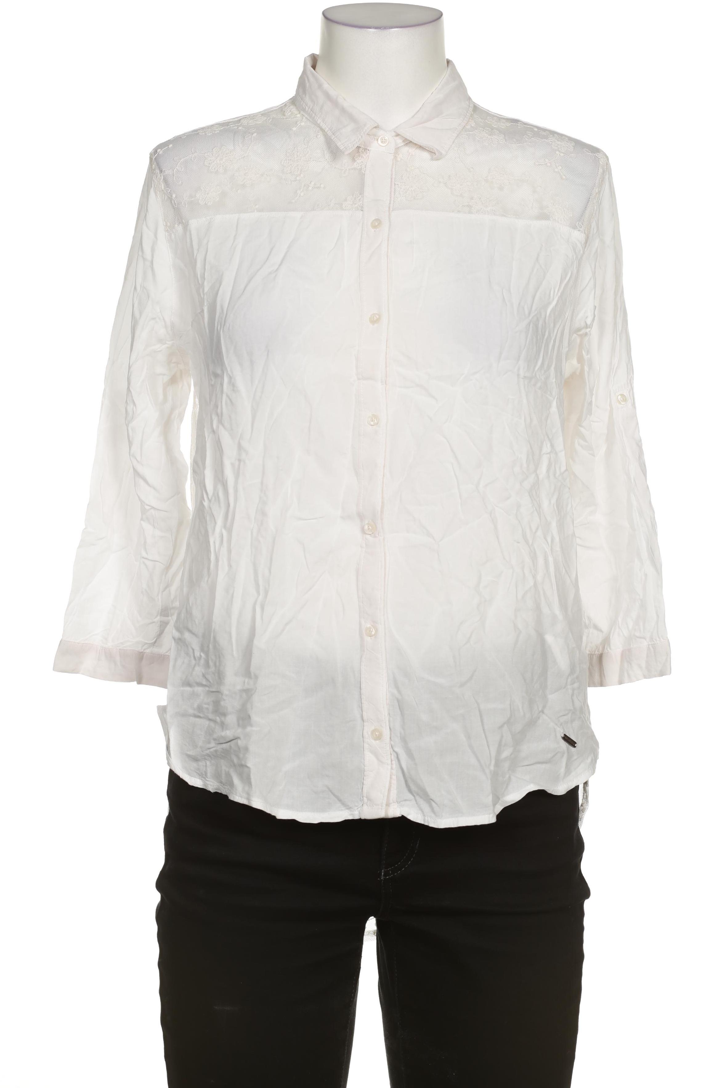 

Hollister Damen Bluse, weiß, Gr. 42