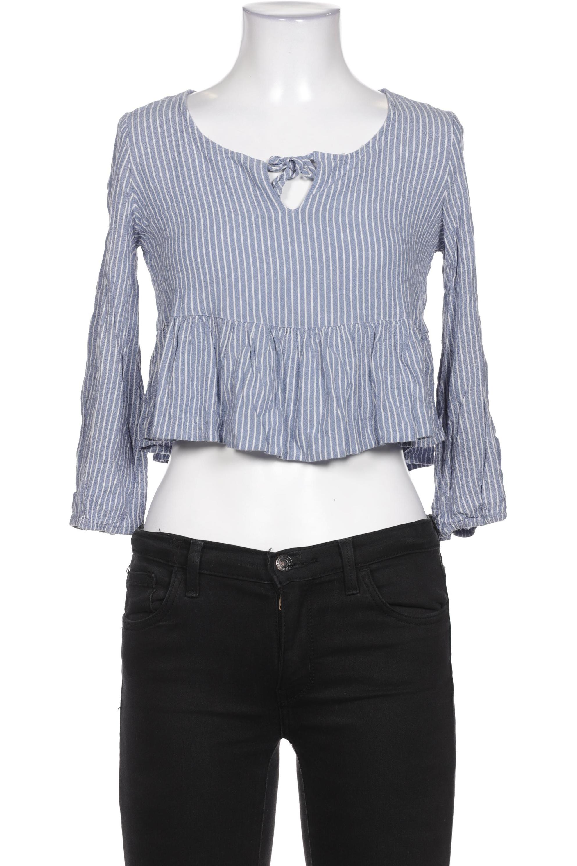 

Hollister Damen Bluse, hellblau, Gr. 34
