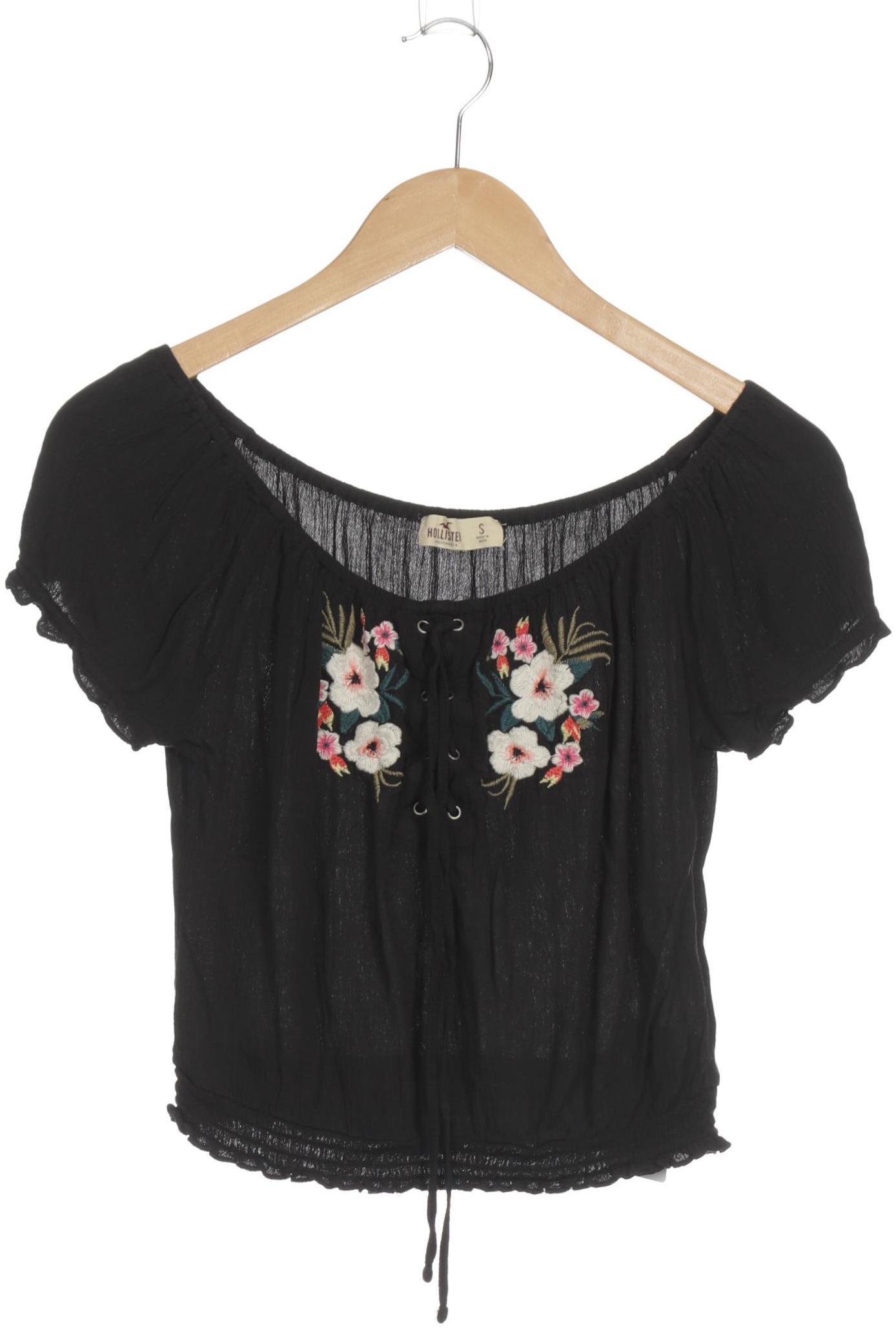 

Hollister Damen Bluse, schwarz, Gr.