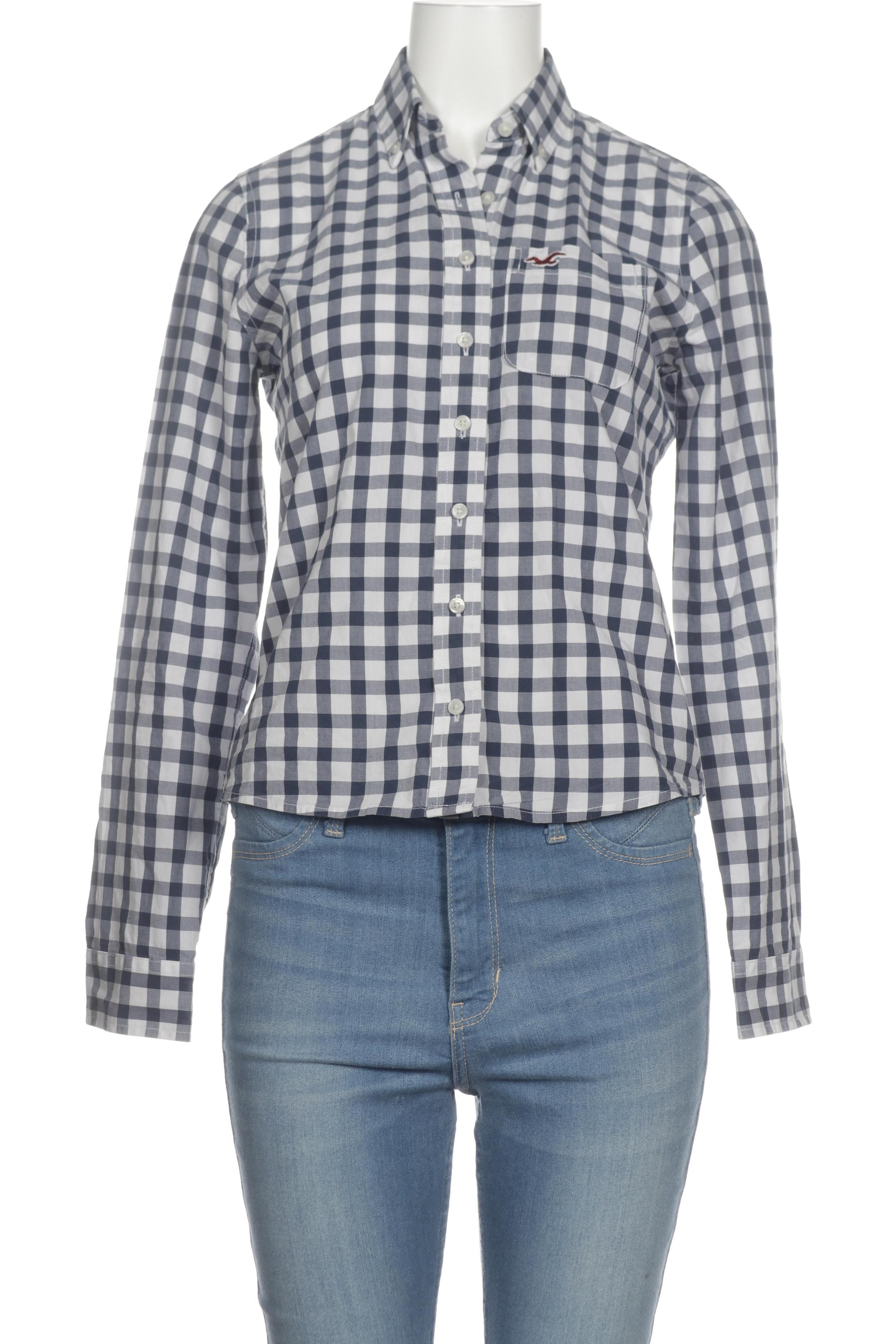

Hollister Damen Bluse, blau, Gr. 34