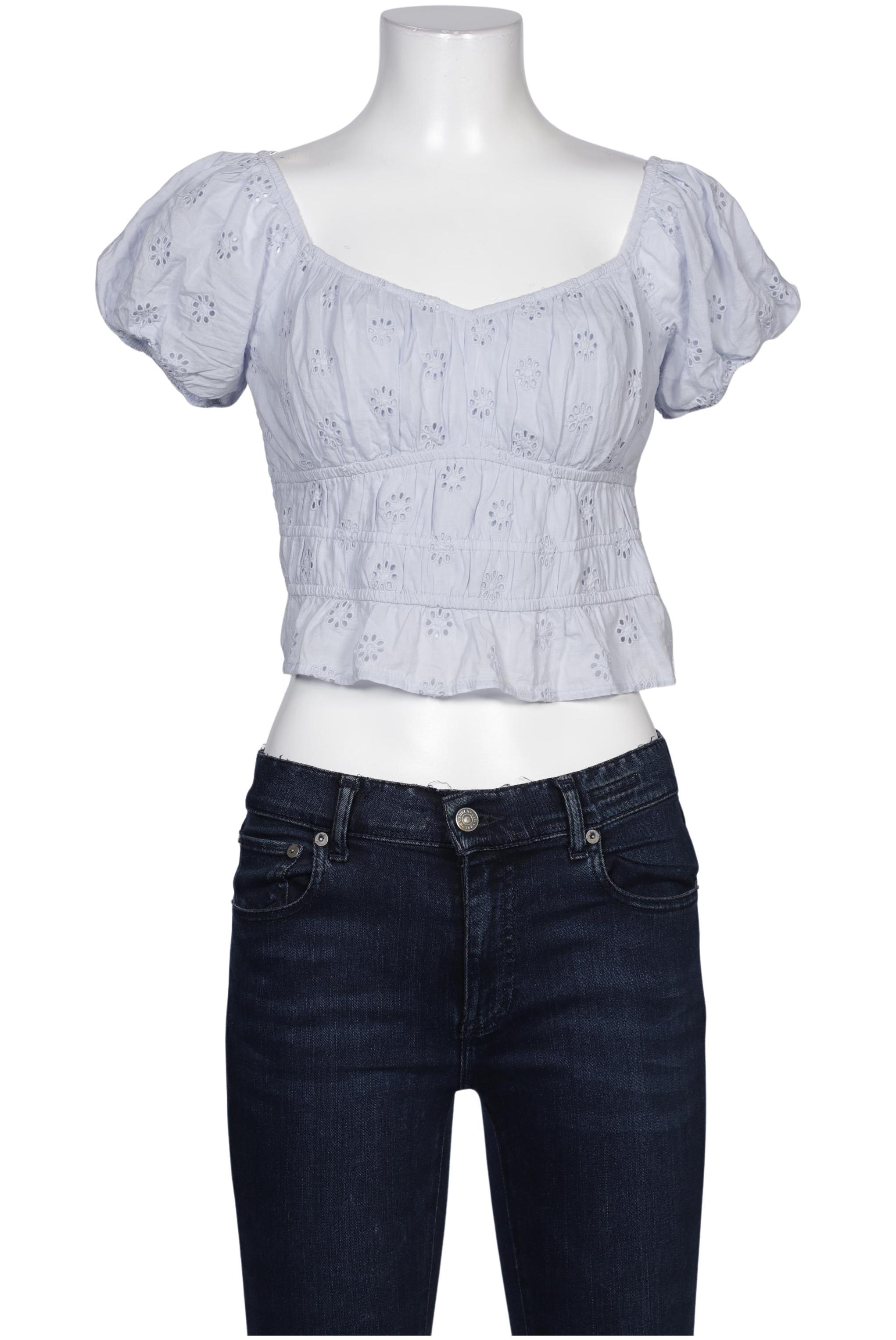 

Hollister Damen Bluse, hellblau, Gr. 38