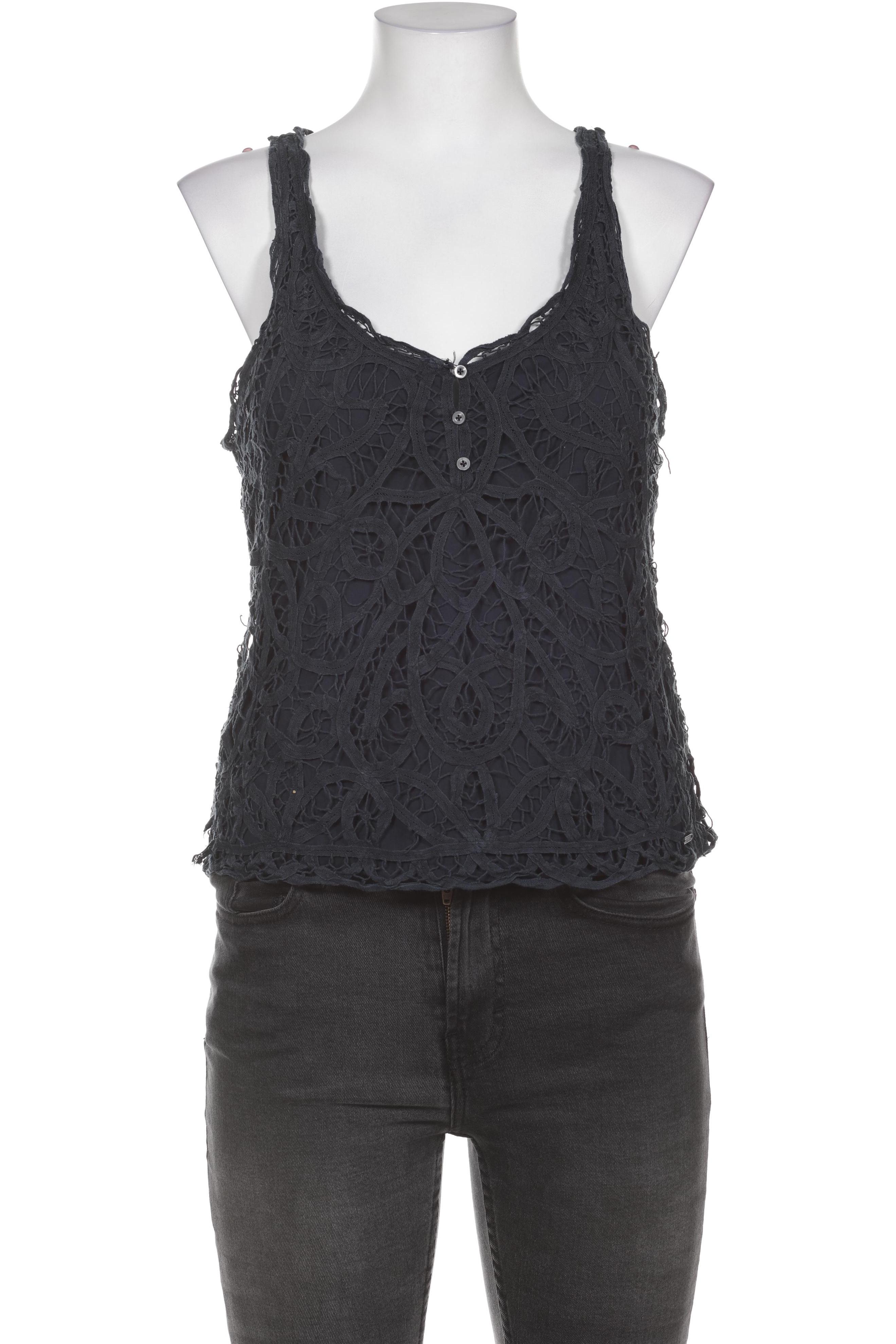 

Hollister Damen Bluse, blau, Gr. 38