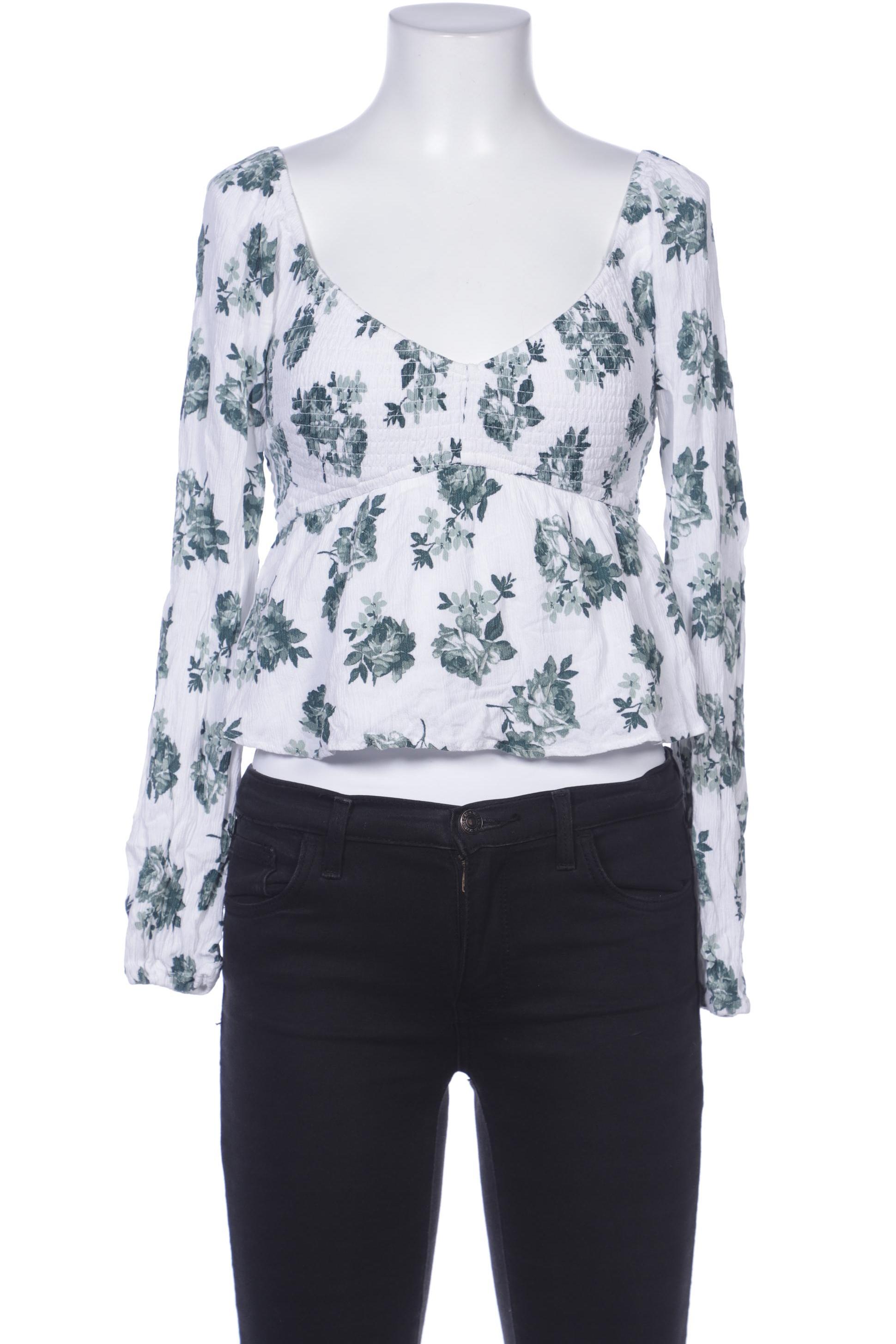

Hollister Damen Bluse, weiß, Gr. 34