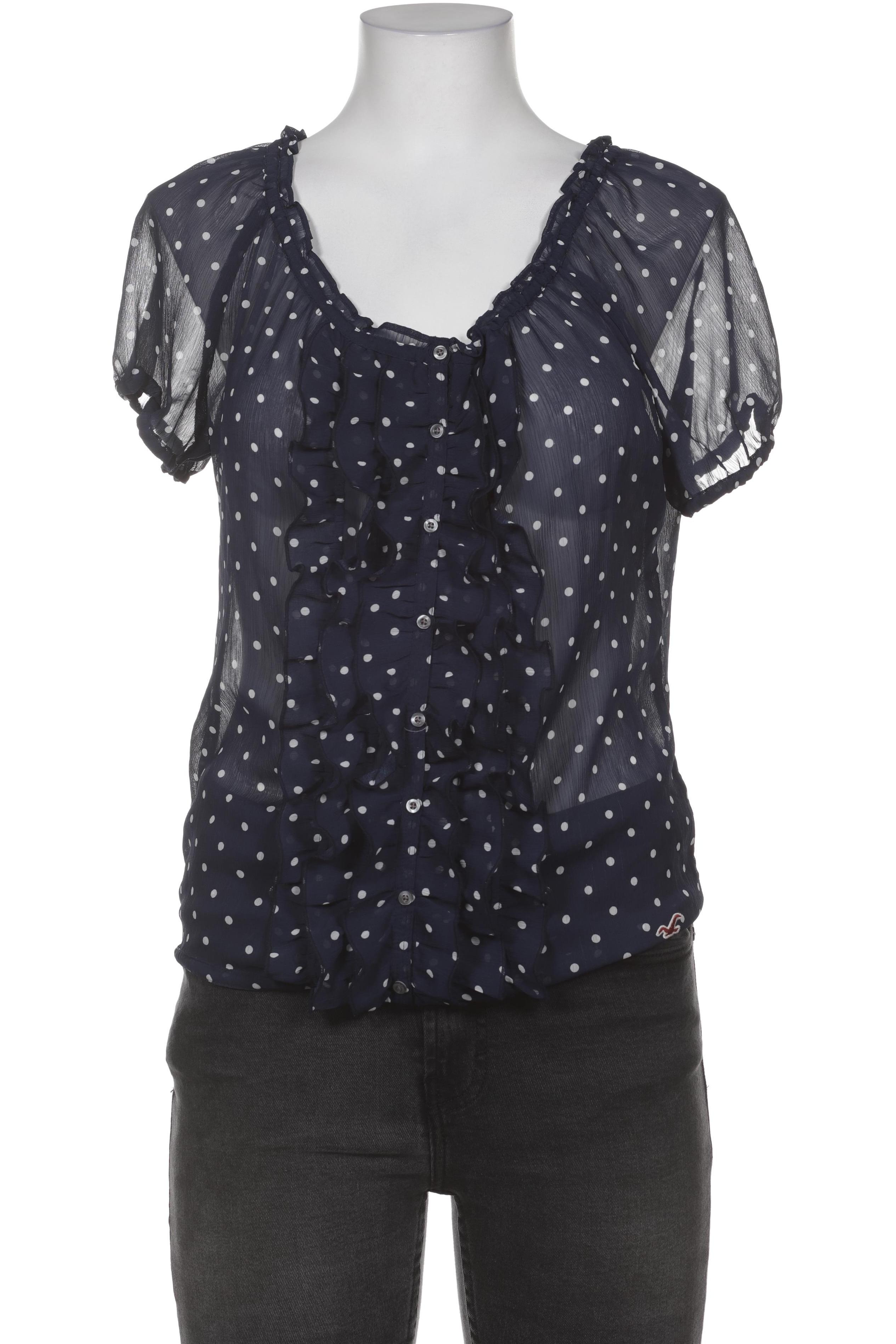 

Hollister Damen Bluse, blau, Gr. 42