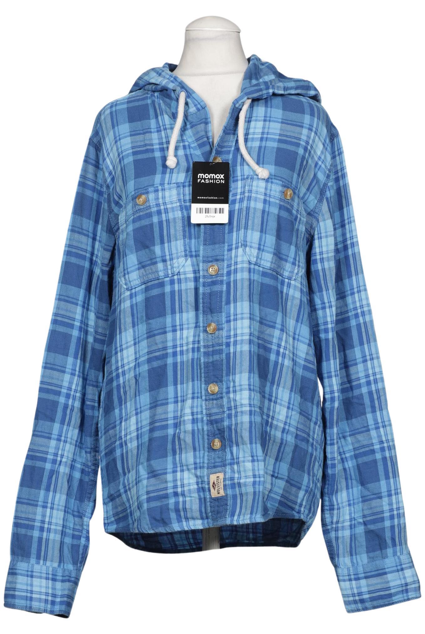 

Hollister Damen Bluse, hellblau, Gr. 36