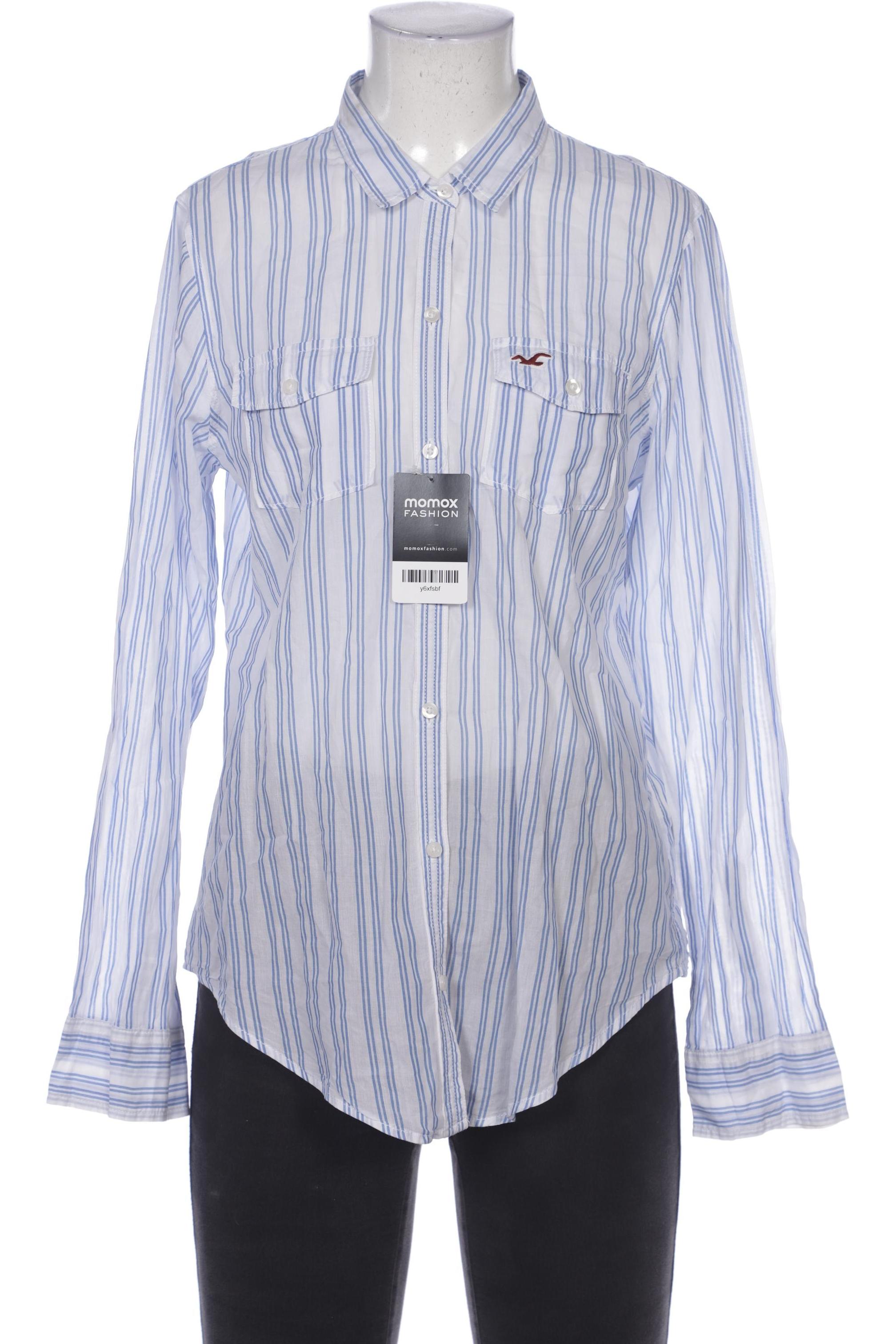 

Hollister Damen Bluse, blau, Gr. 38