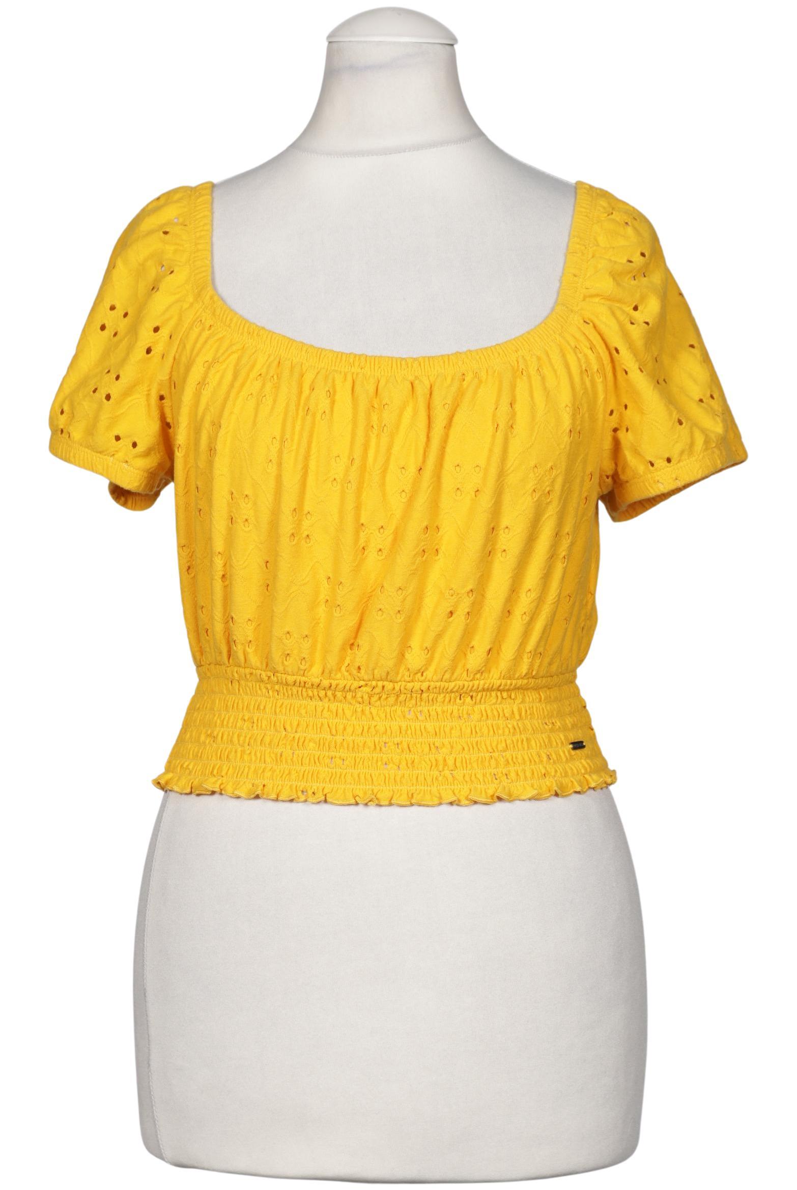 

Hollister Damen Bluse, gelb, Gr. 36