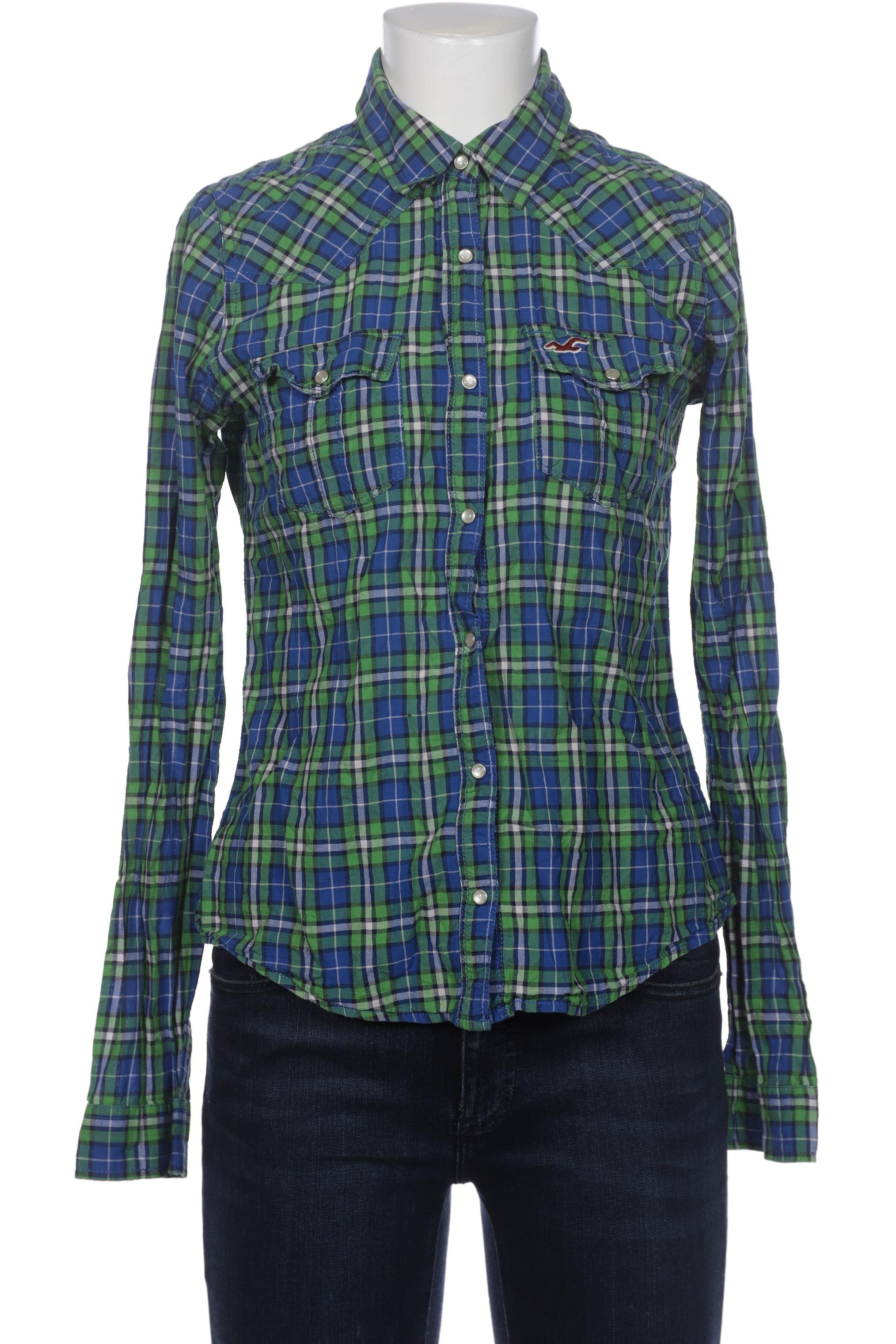 

Hollister Damen Bluse, blau, Gr. 38