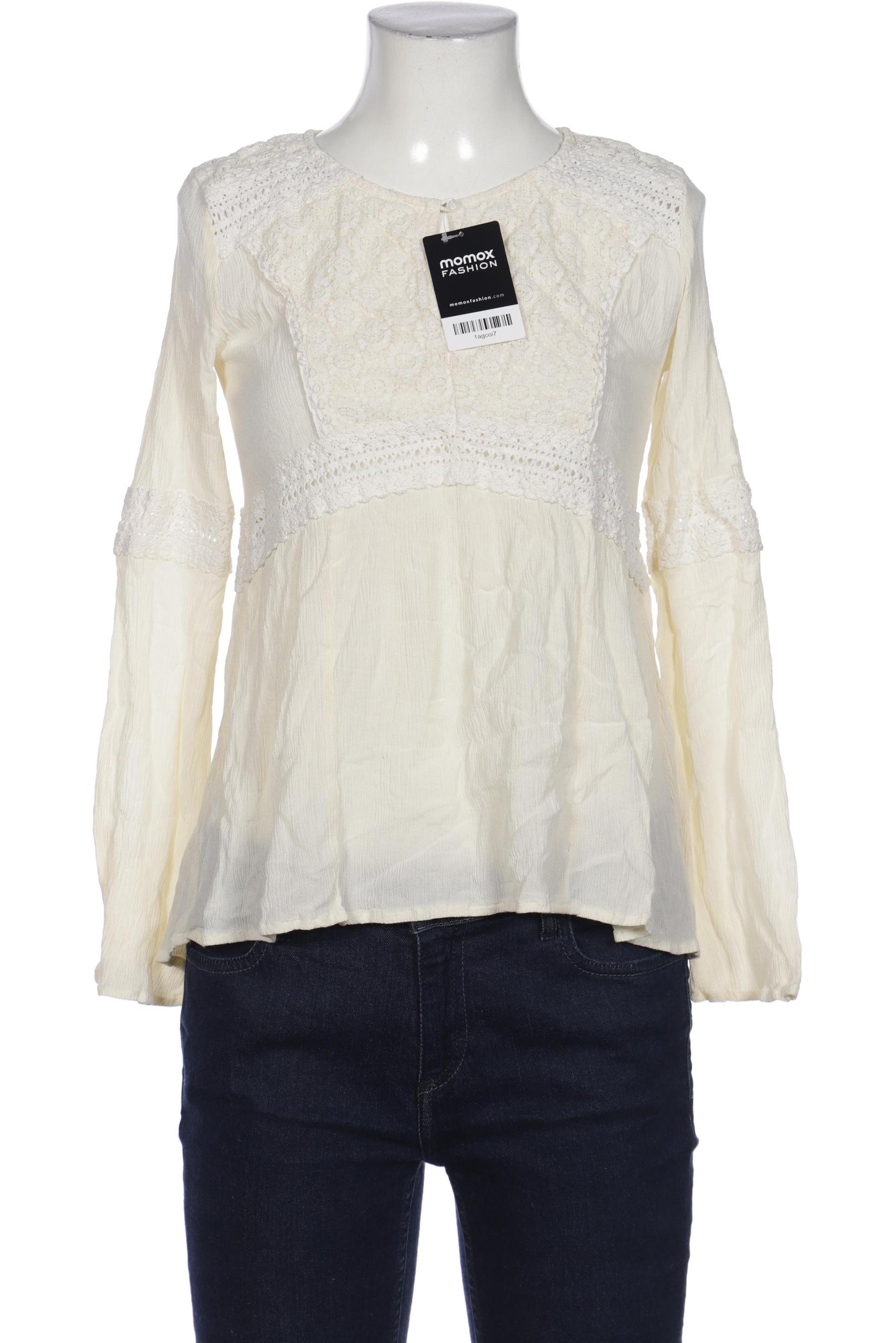 

Hollister Damen Bluse, cremeweiß, Gr. 36