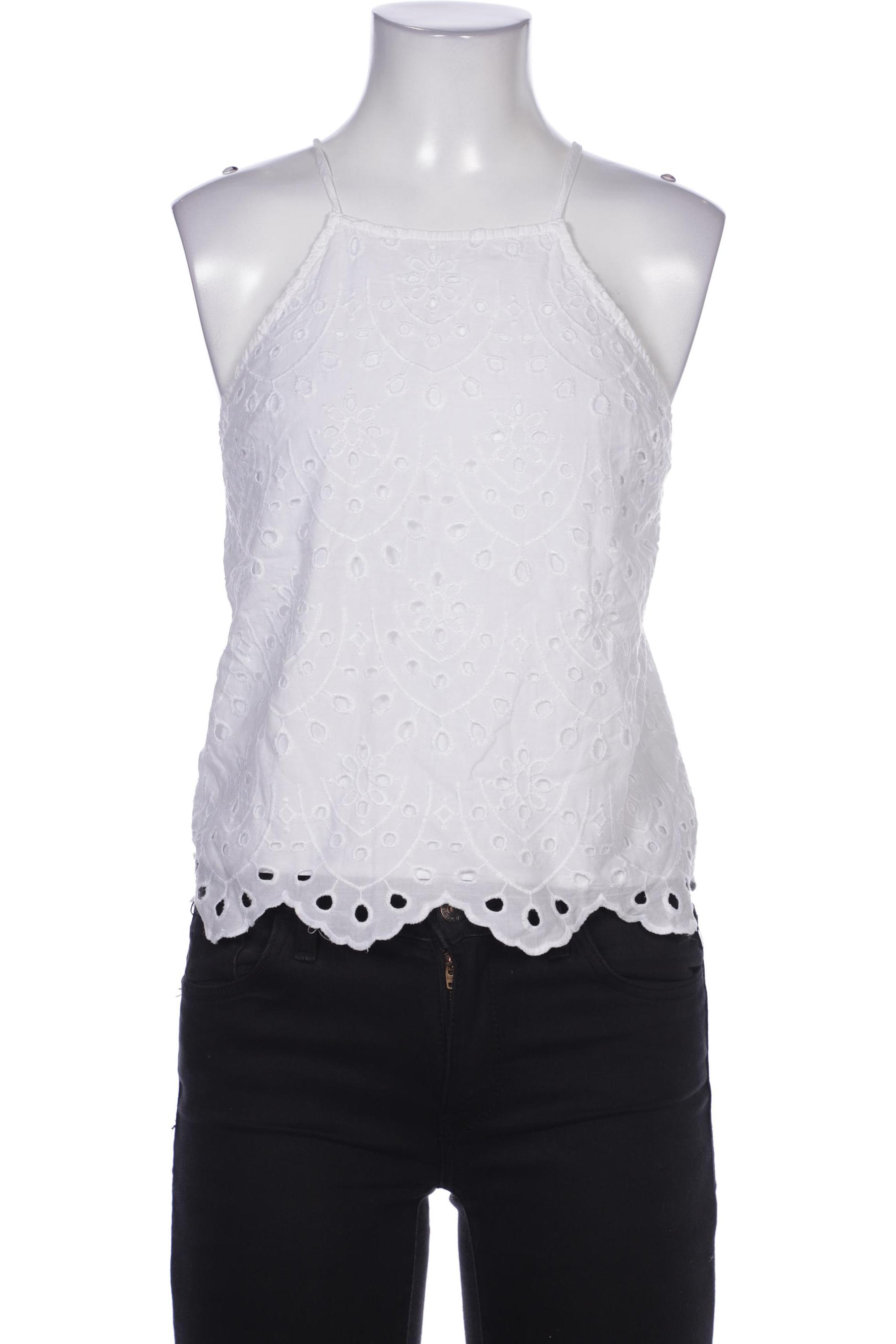 

Hollister Damen Bluse, weiß, Gr. 34