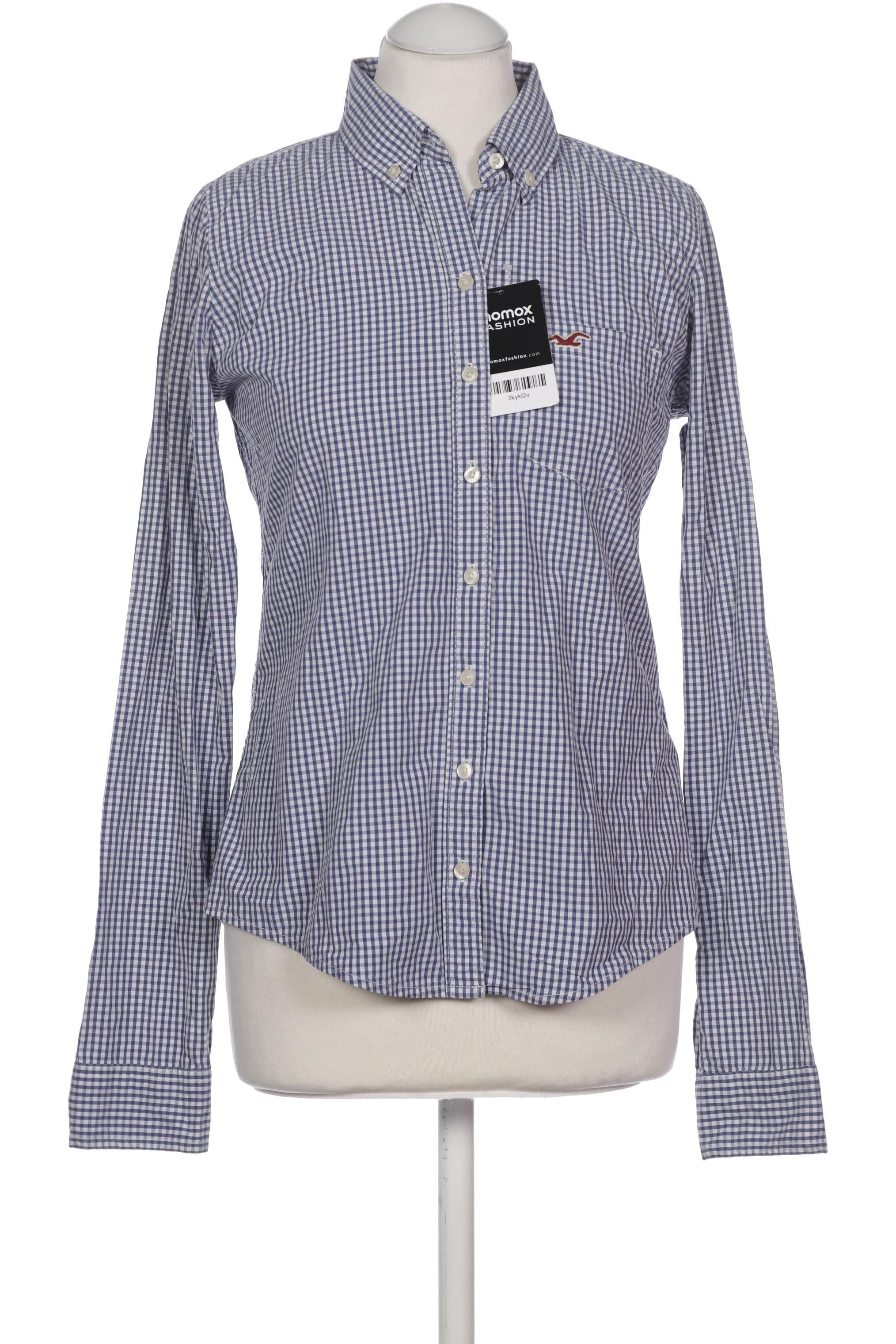 

Hollister Damen Bluse, blau, Gr. 38