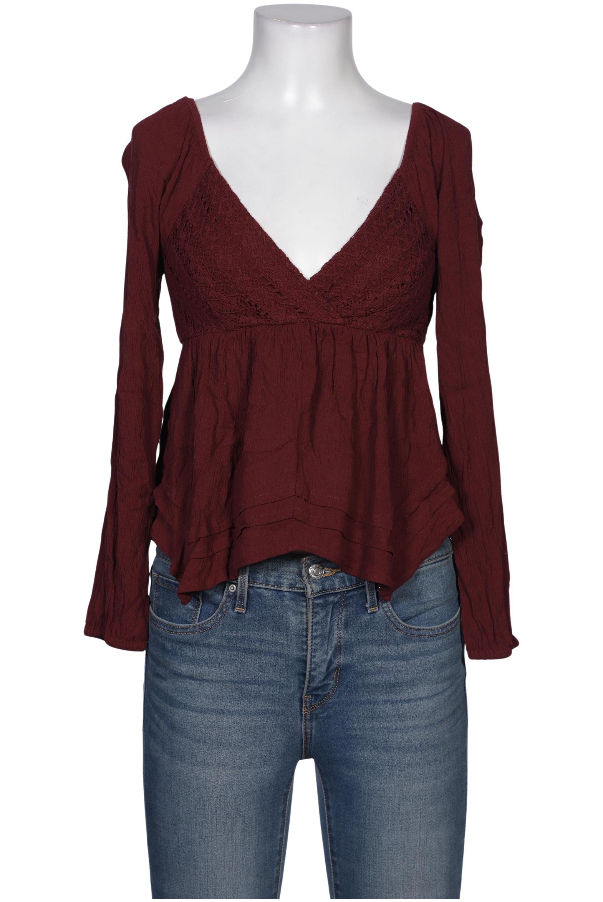 

Hollister Damen Bluse, bordeaux, Gr. 36