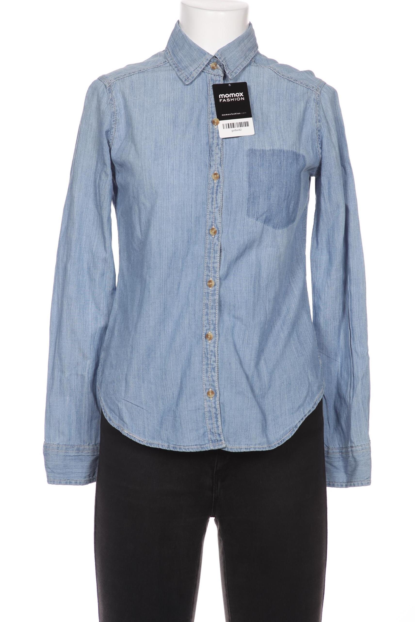 

Hollister Damen Bluse, blau, Gr. 34