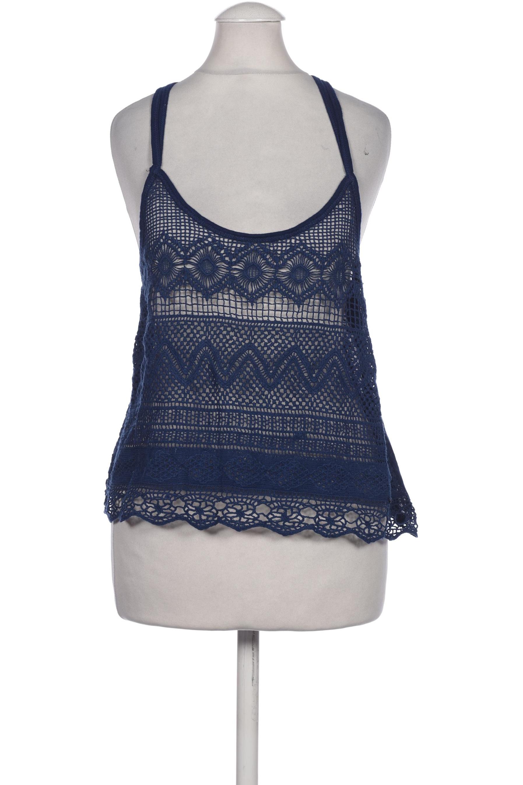 

Hollister Damen Bluse, blau, Gr. 36