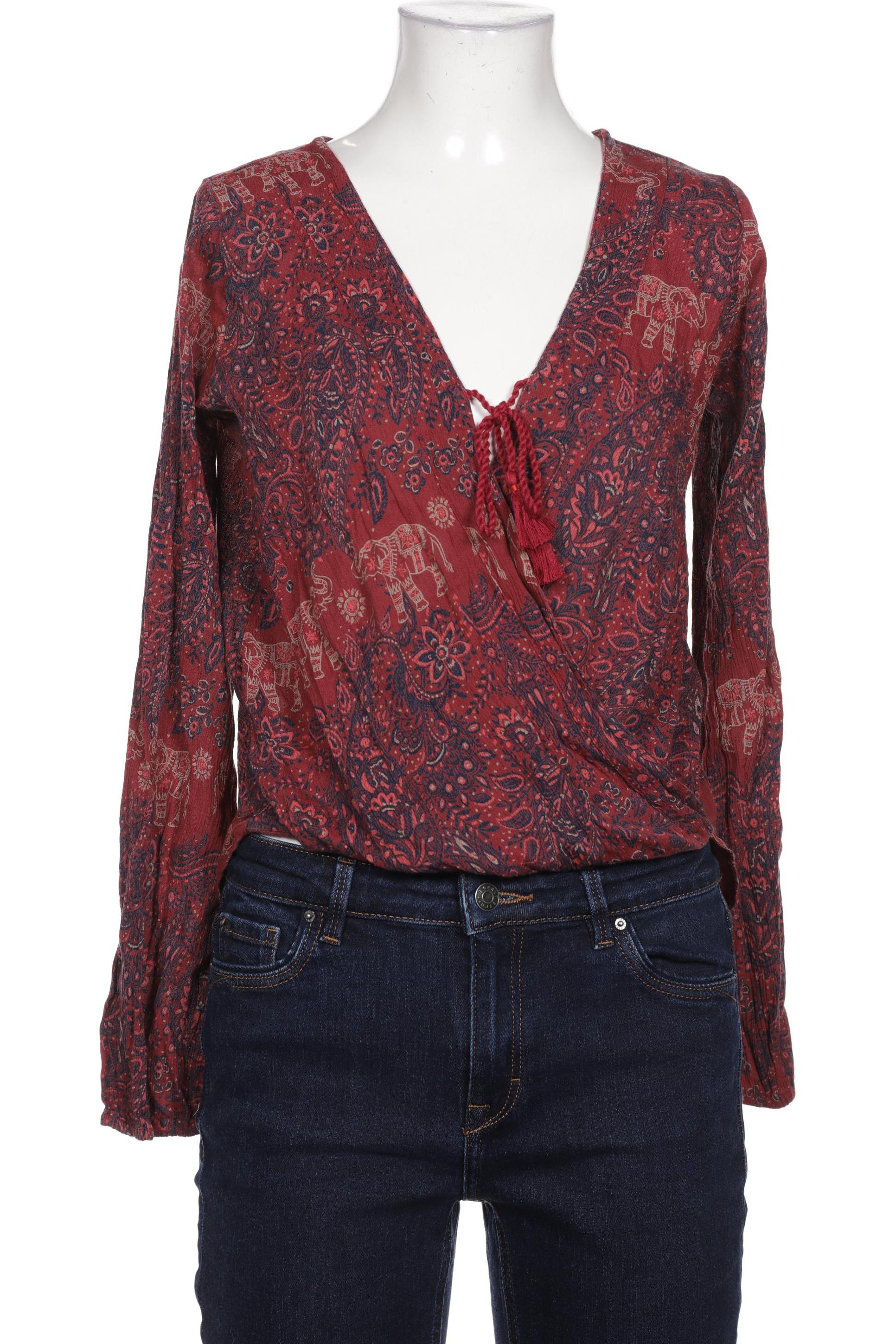 

Hollister Damen Bluse, bordeaux, Gr. 34