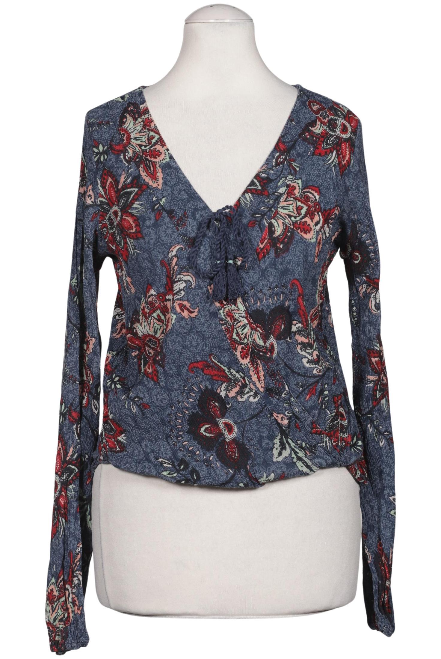 

Hollister Damen Bluse, blau, Gr. 34