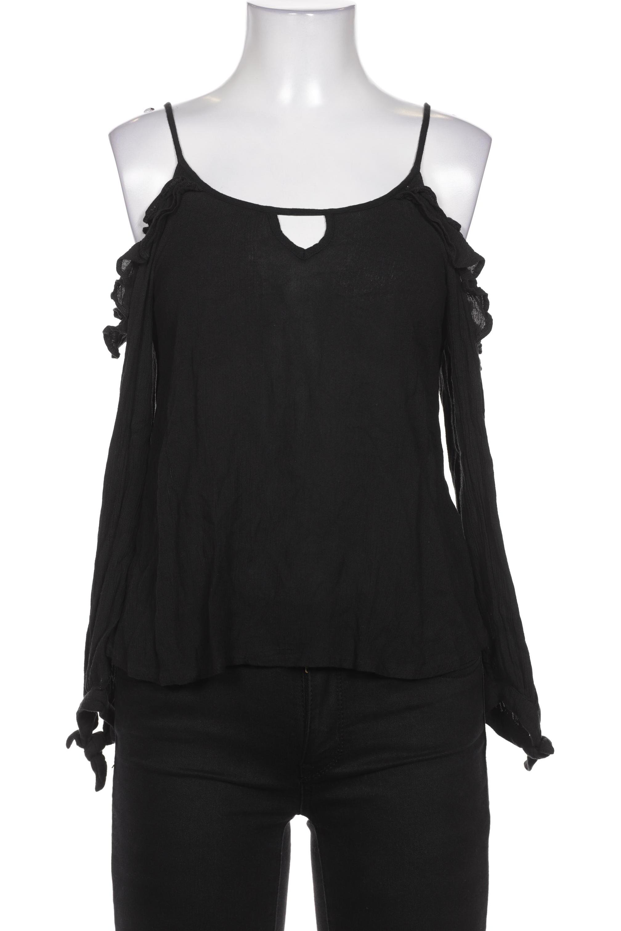 

Hollister Damen Bluse, schwarz, Gr. 36