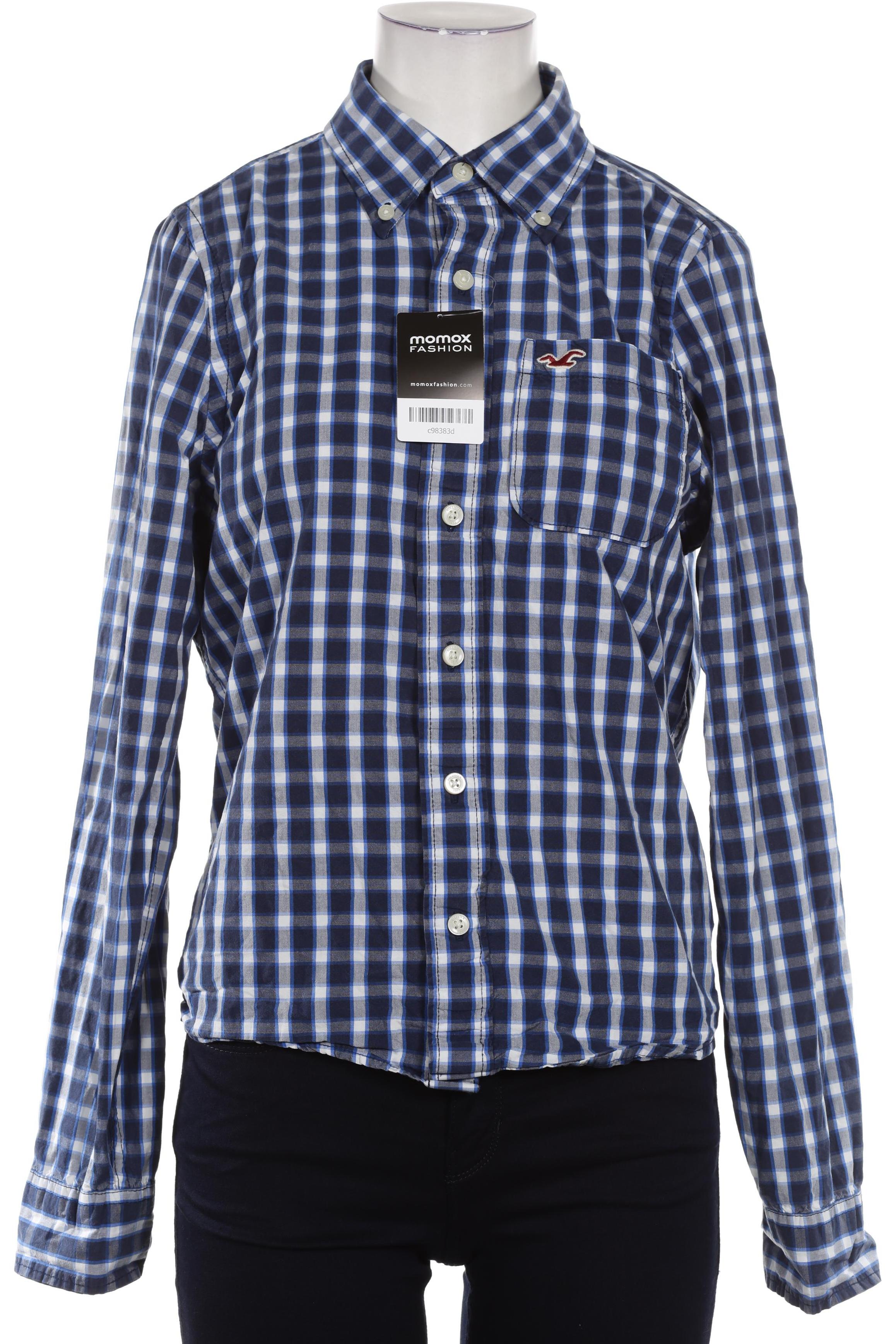 

Hollister Damen Bluse, blau, Gr. 36