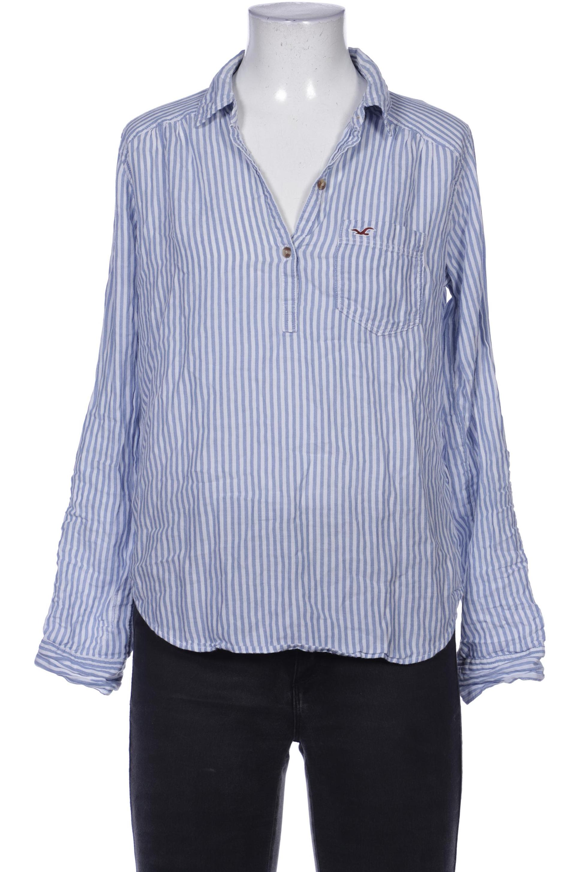 

Hollister Damen Bluse, blau, Gr. 36