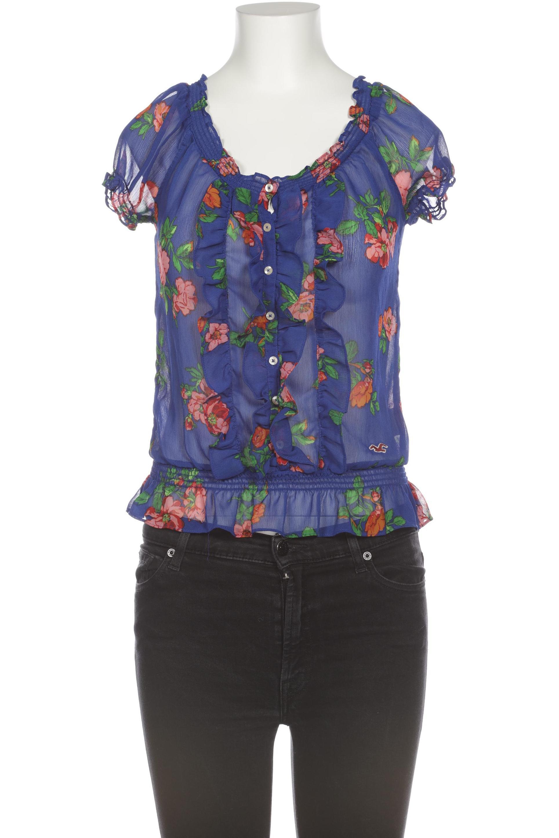 

Hollister Damen Bluse, blau, Gr.