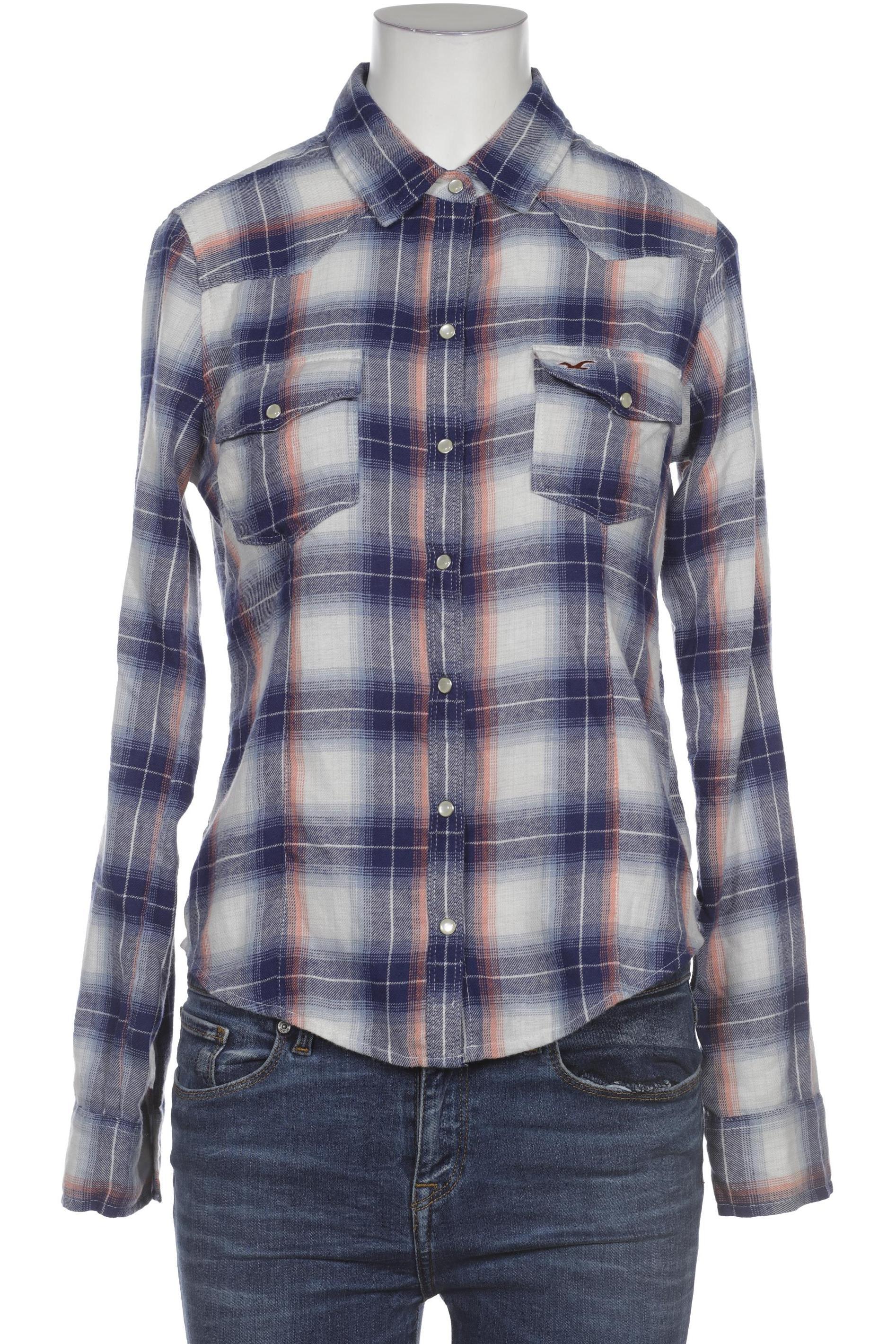 

Hollister Damen Bluse, blau, Gr. 36