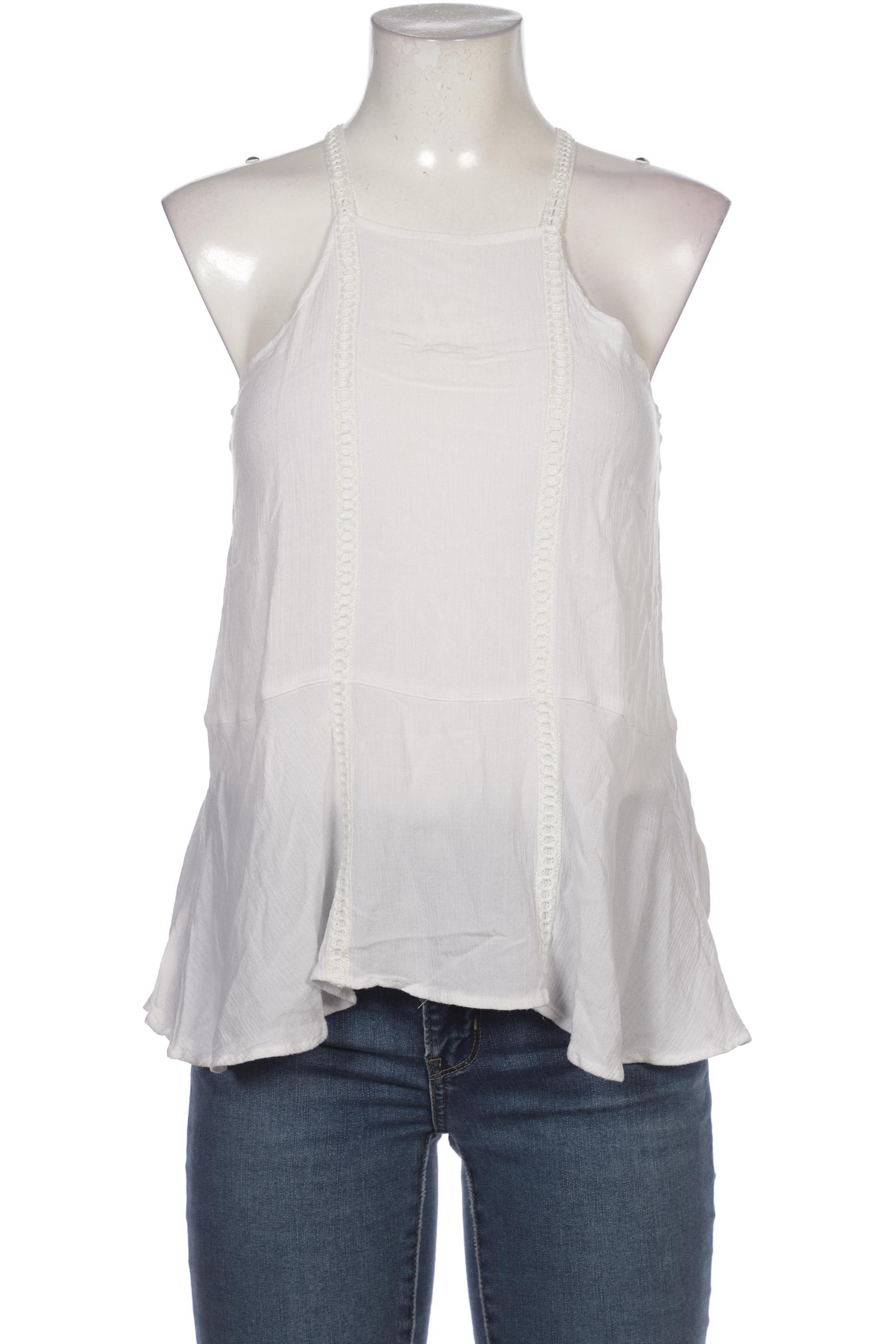 

Hollister Damen Bluse, weiß, Gr. 36