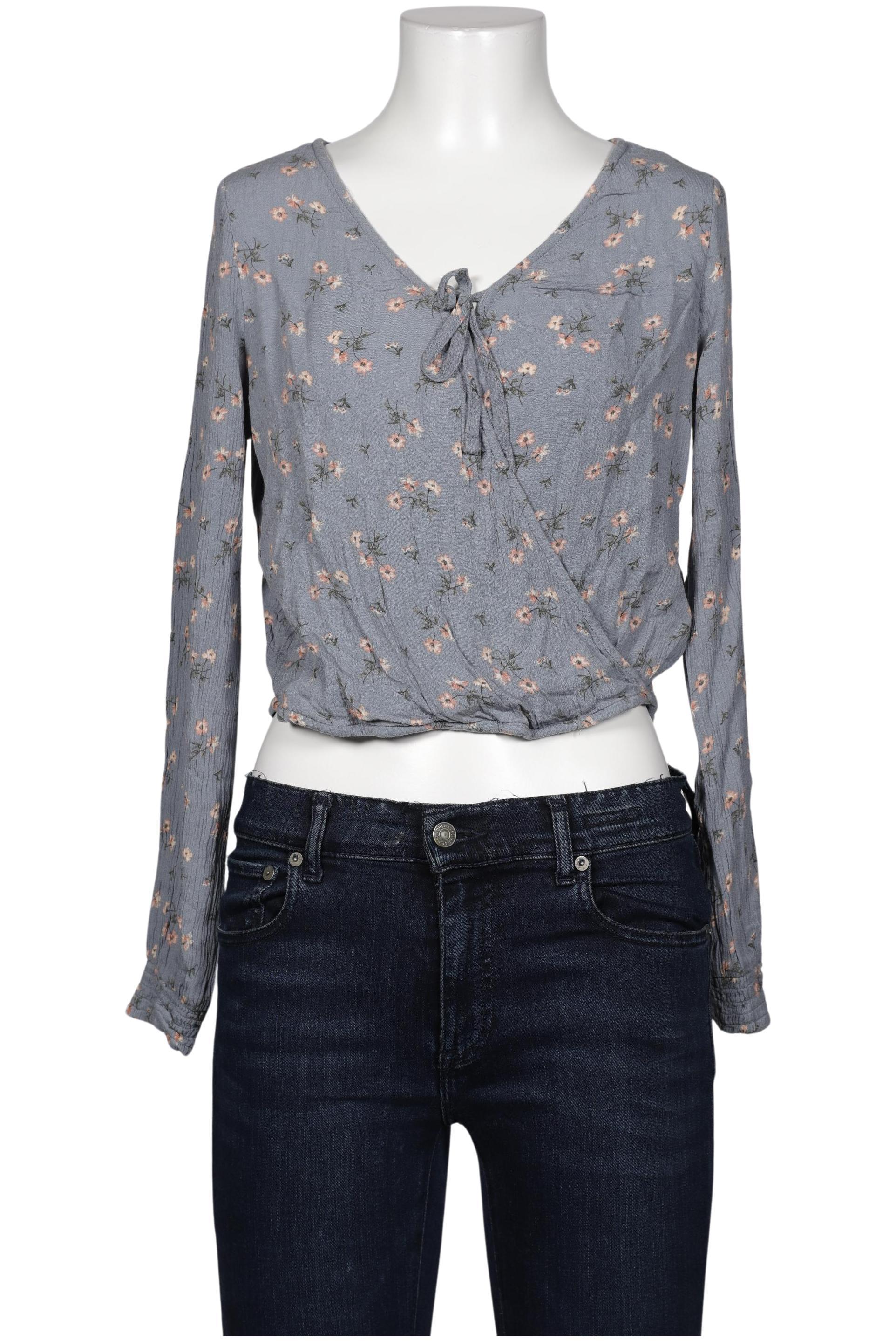 

Hollister Damen Bluse, hellblau, Gr. 36