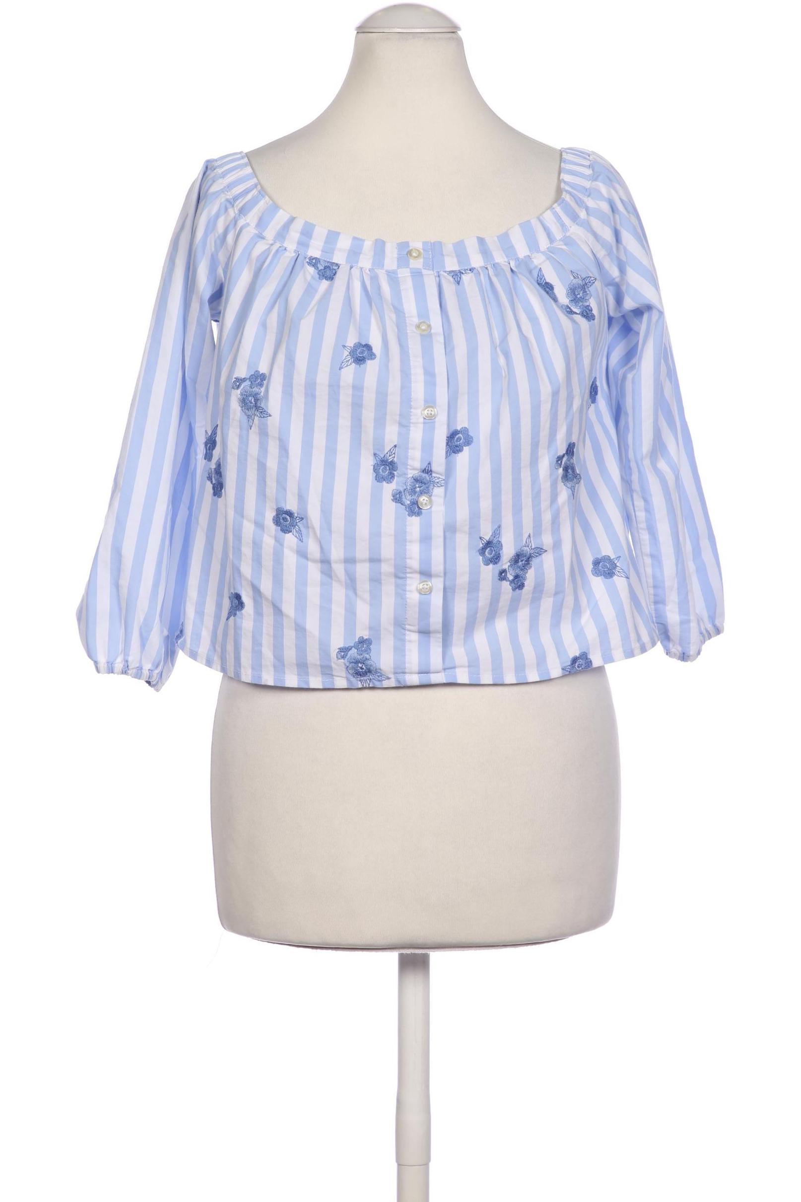 

Hollister Damen Bluse, hellblau, Gr. 34