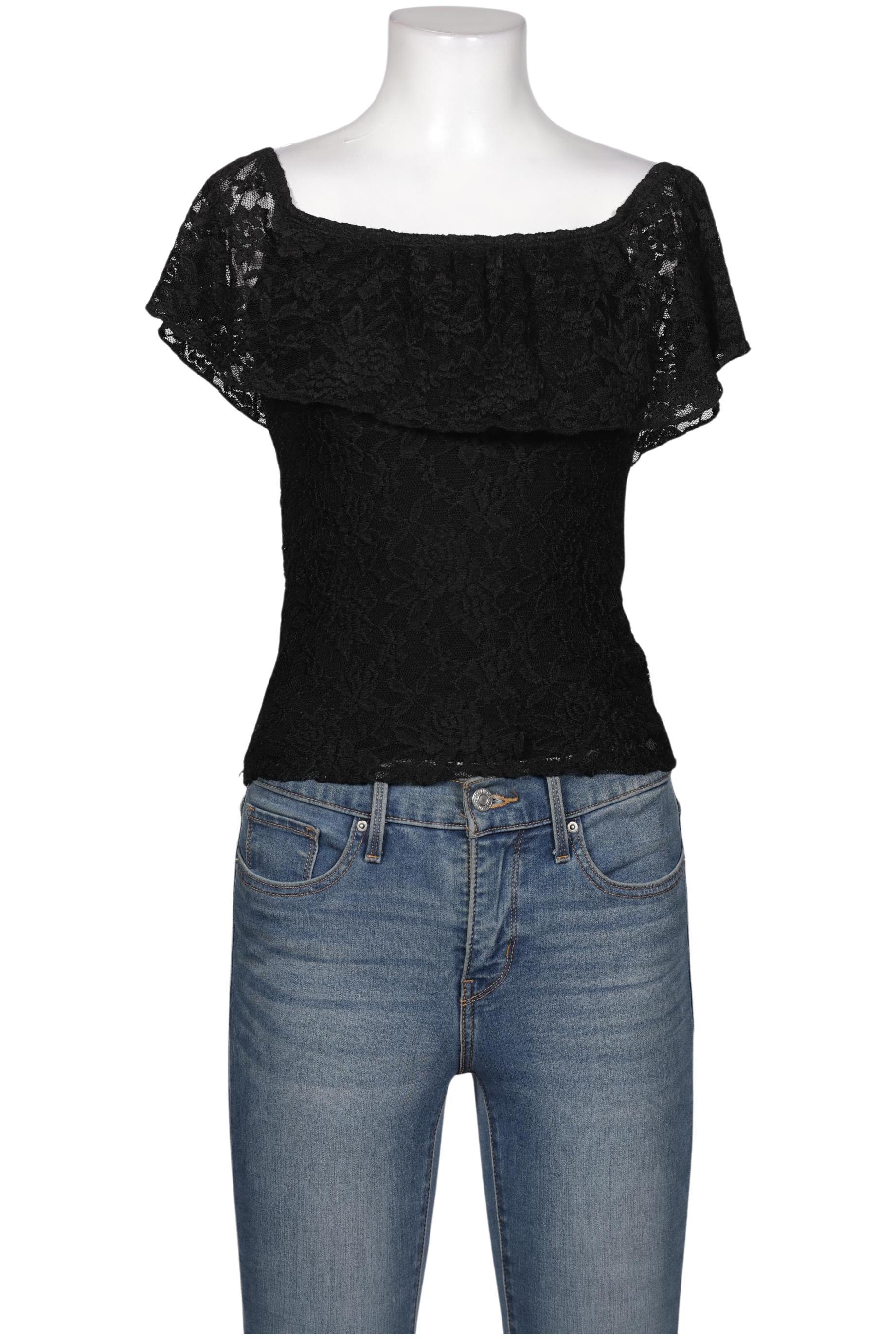 

Hollister Damen Bluse, schwarz, Gr. 36