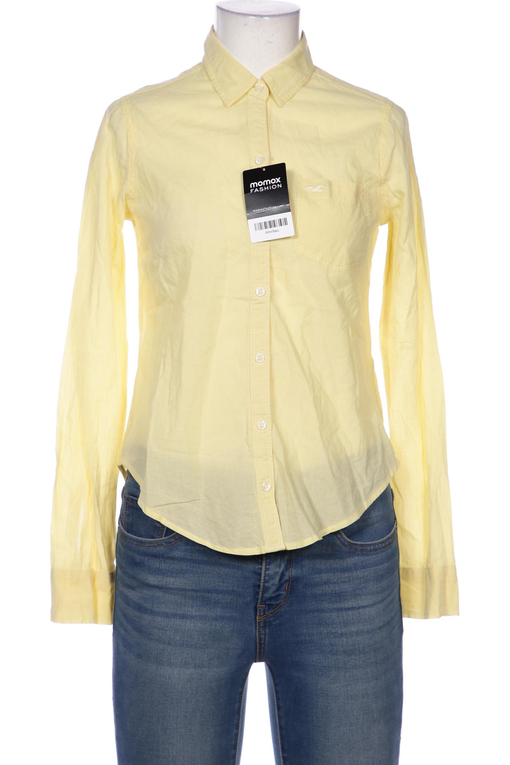 

Hollister Damen Bluse, gelb, Gr. 34