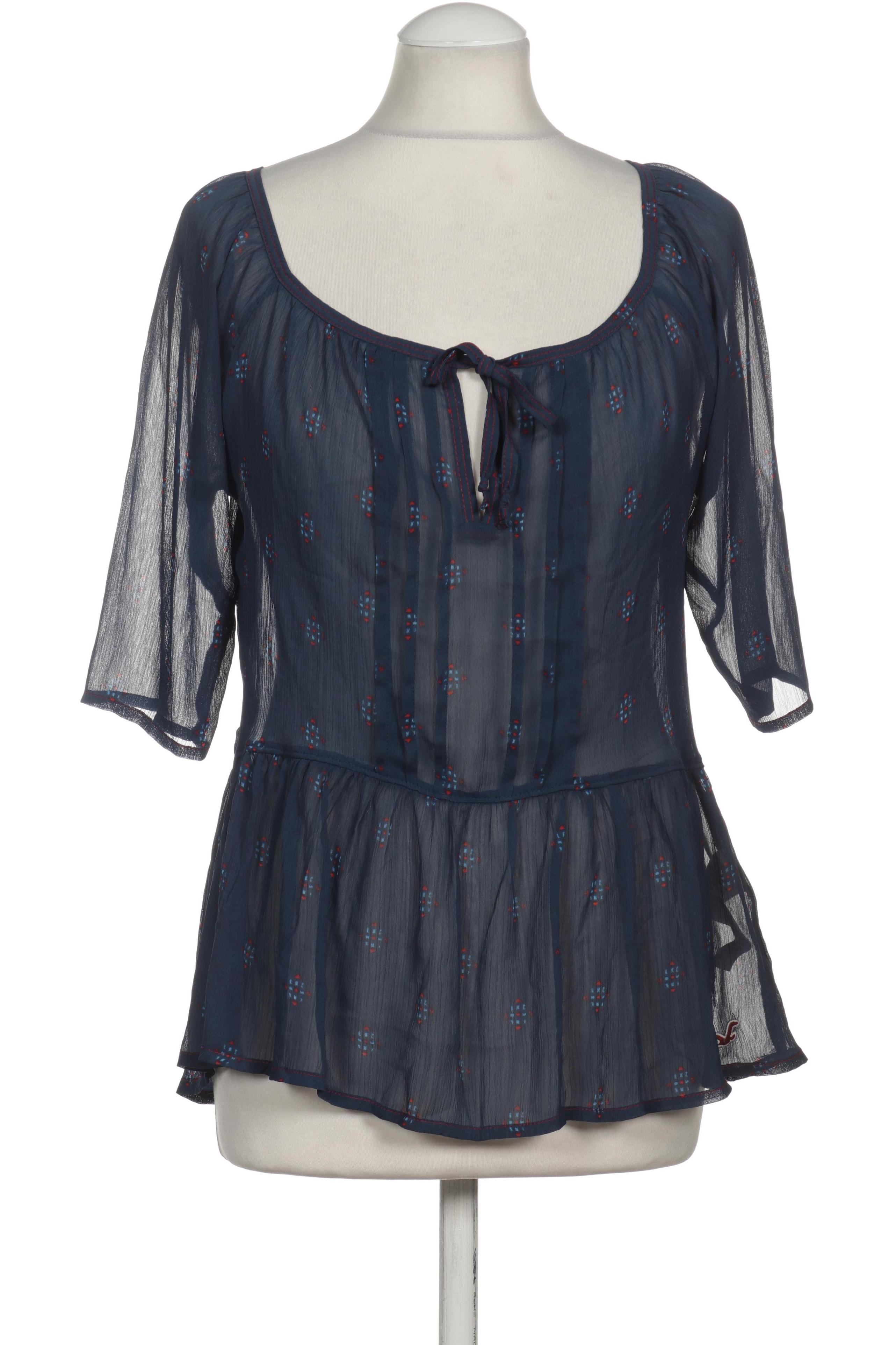 

Hollister Damen Bluse, blau, Gr. 36