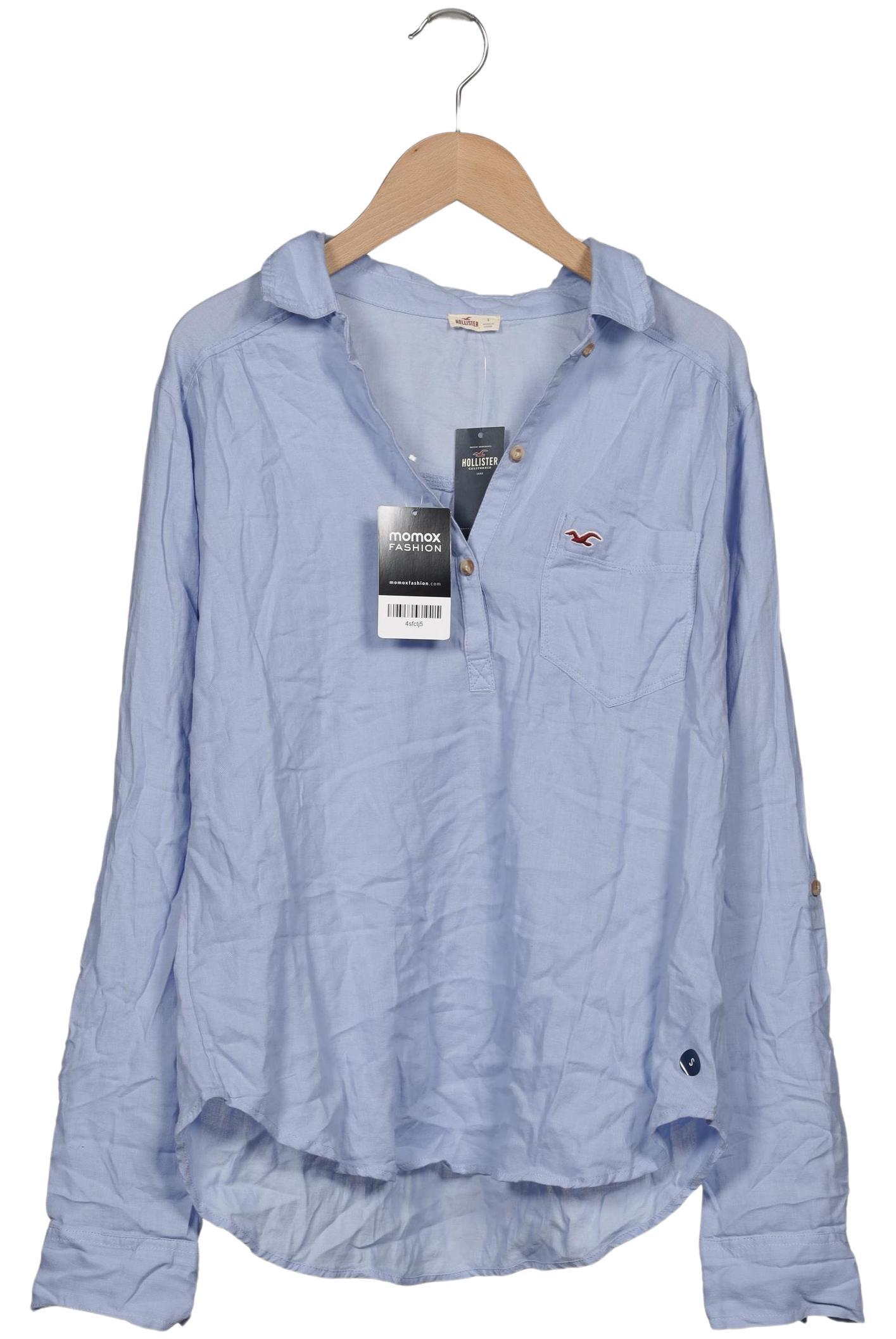 

Hollister Damen Bluse, hellblau, Gr. 36