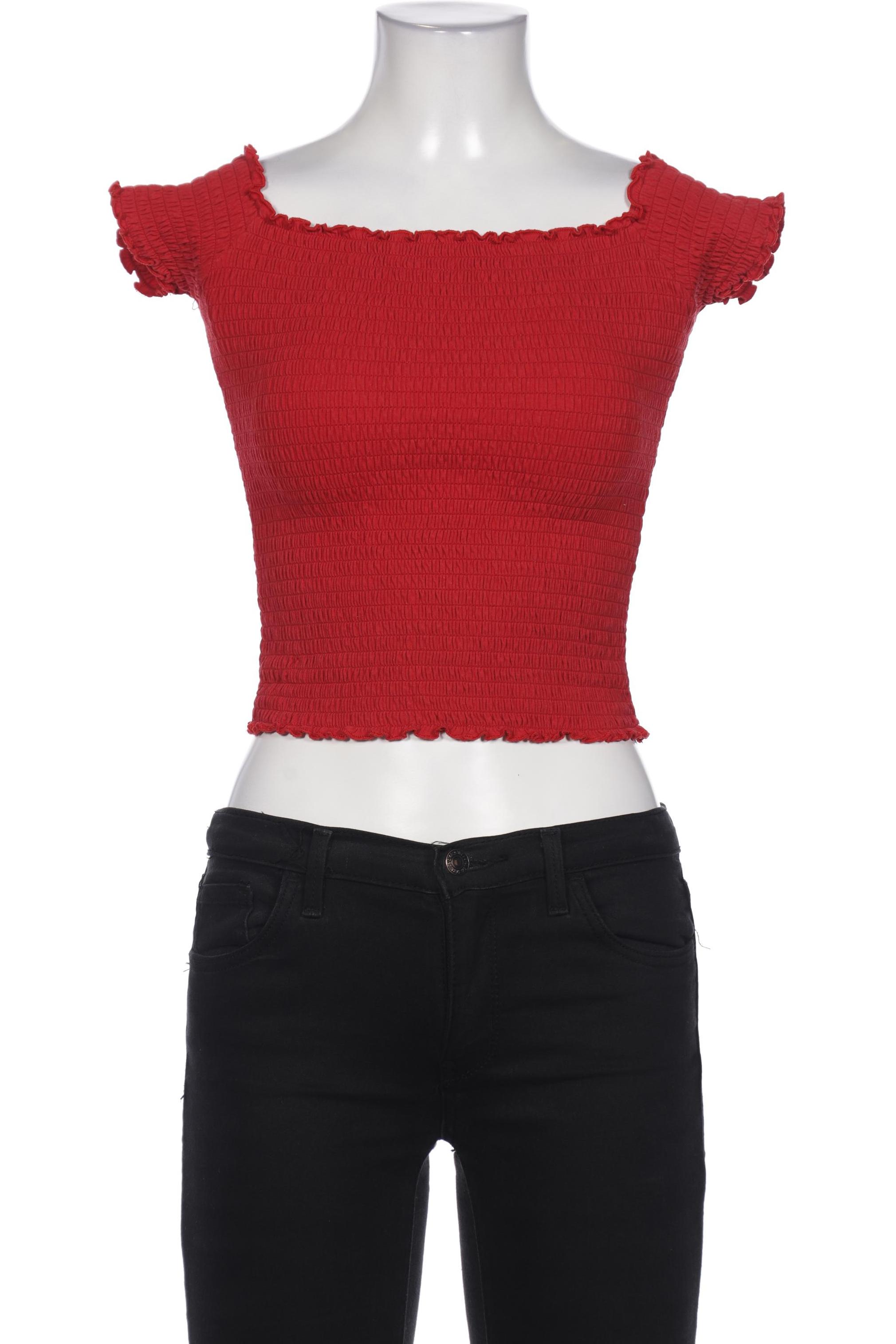 

Hollister Damen Bluse, rot, Gr. 36