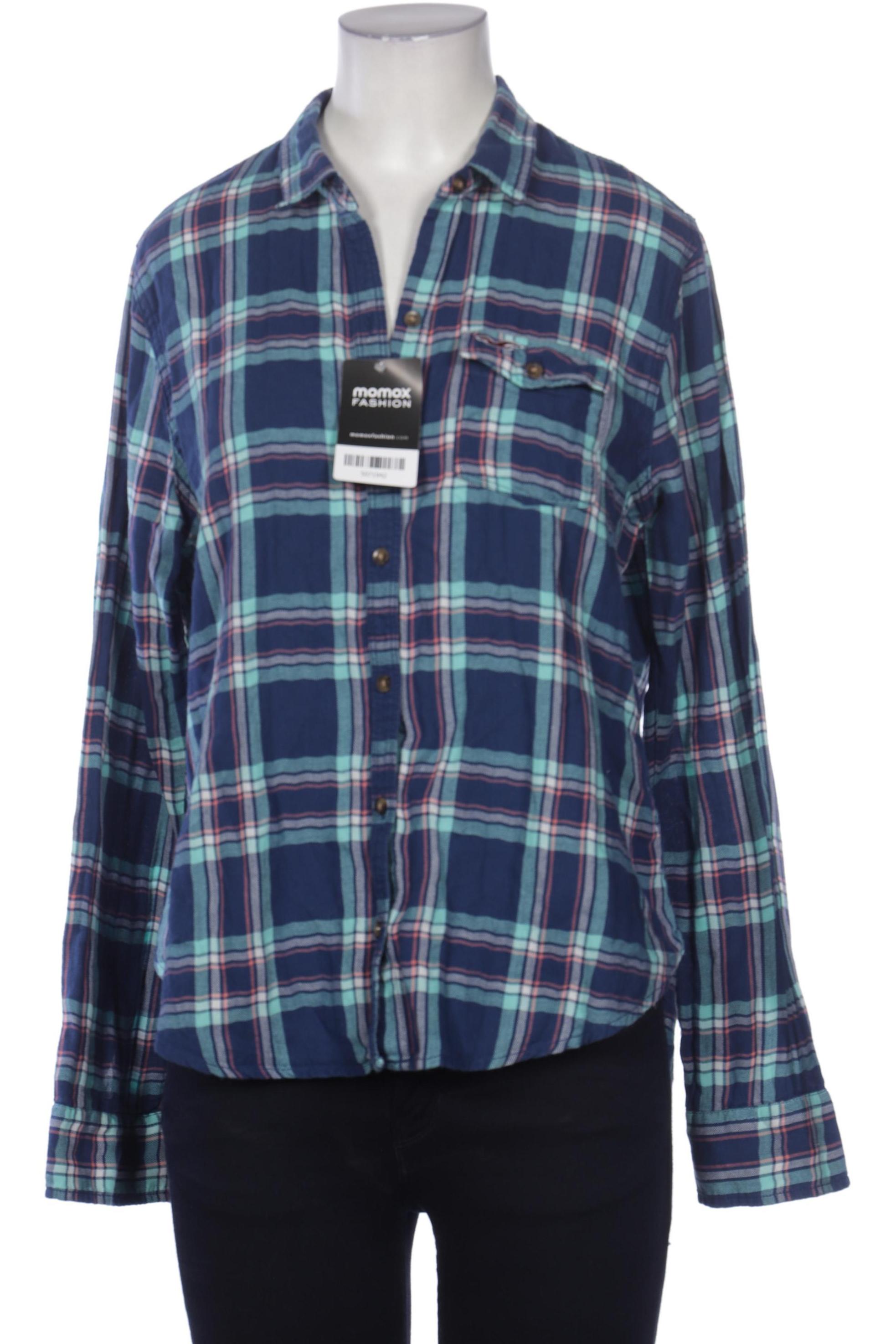 

Hollister Damen Bluse, blau, Gr. 38
