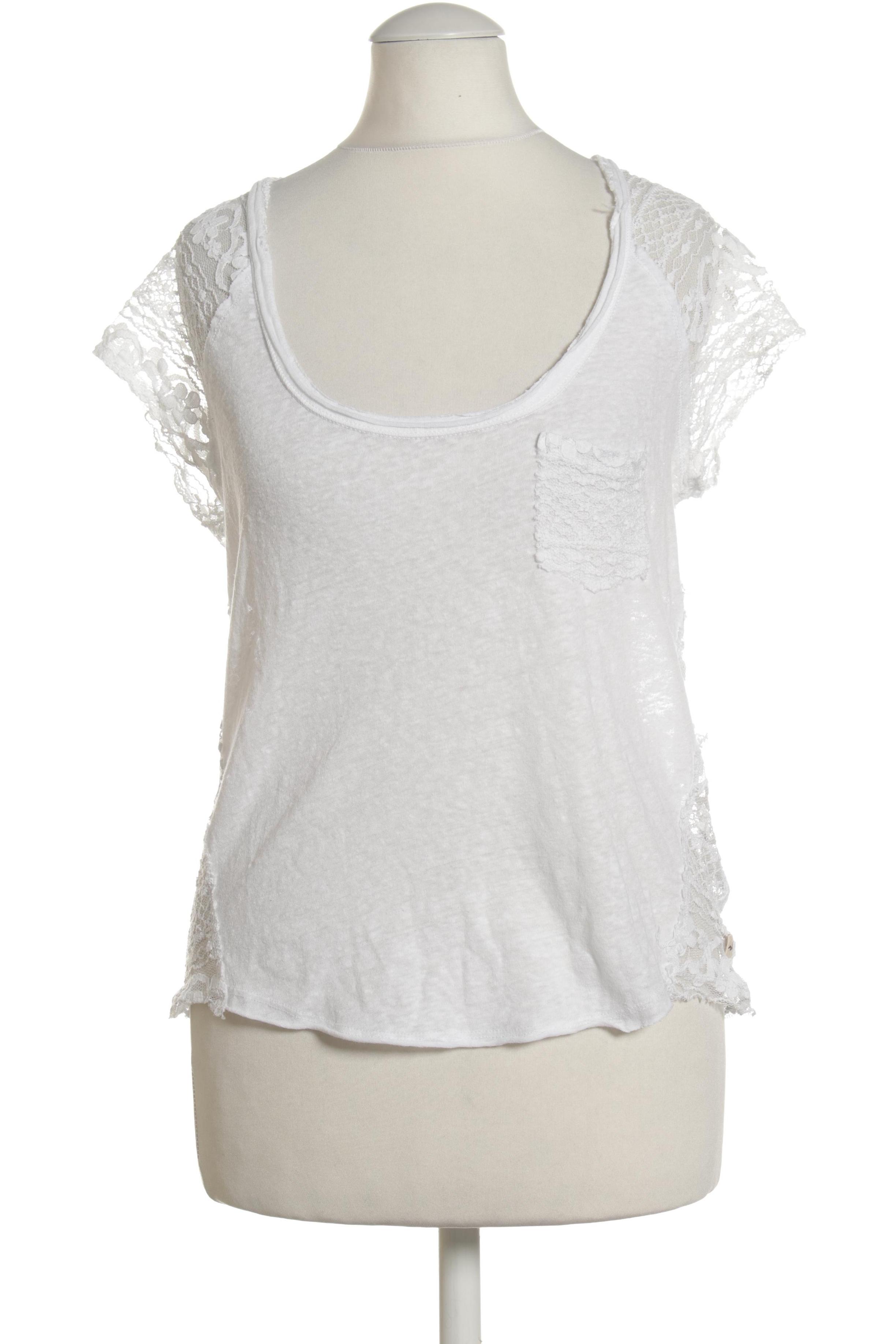 

Hollister Damen Bluse, weiß, Gr. 36
