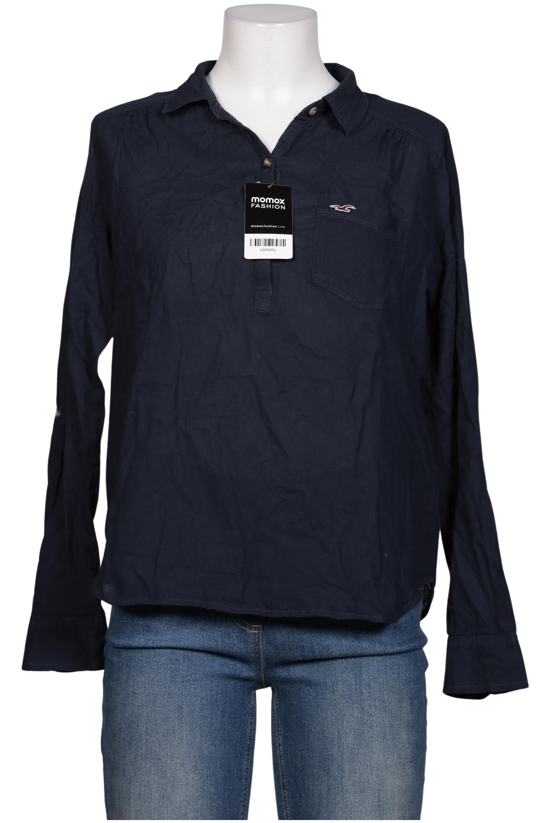 

Hollister Damen Bluse, marineblau, Gr. 38