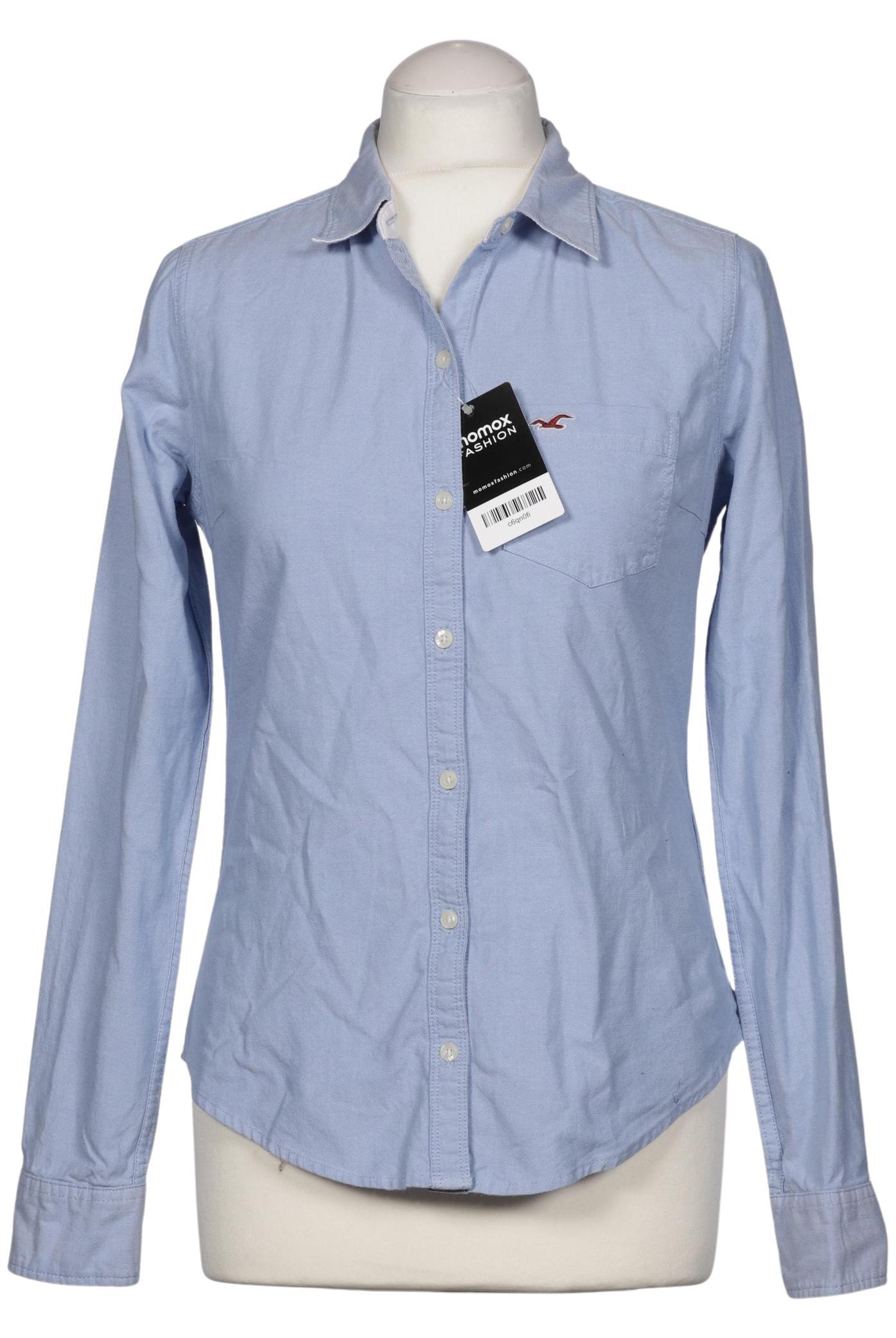 

Hollister Damen Bluse, blau, Gr. 36
