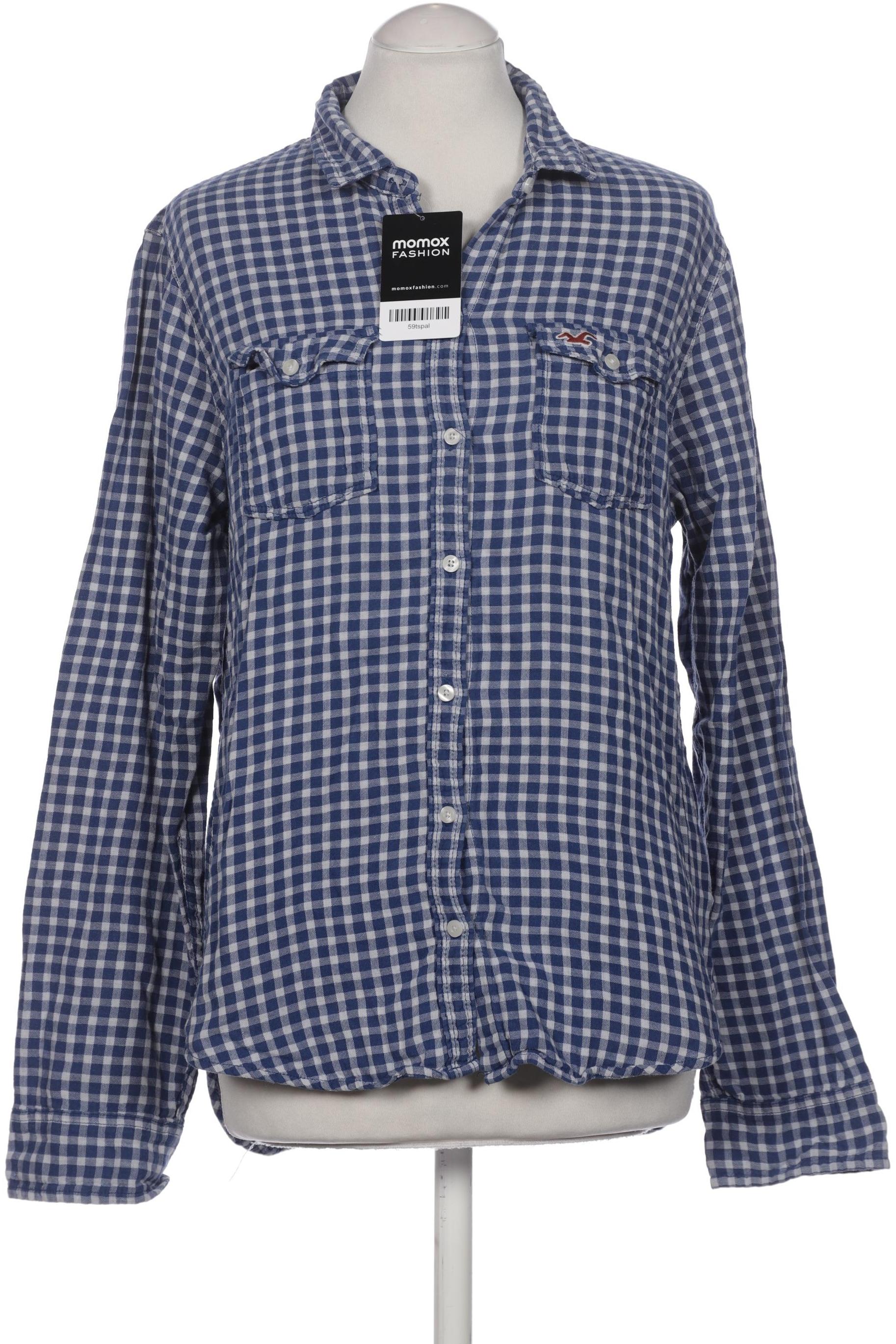 

Hollister Damen Bluse, blau, Gr. 38