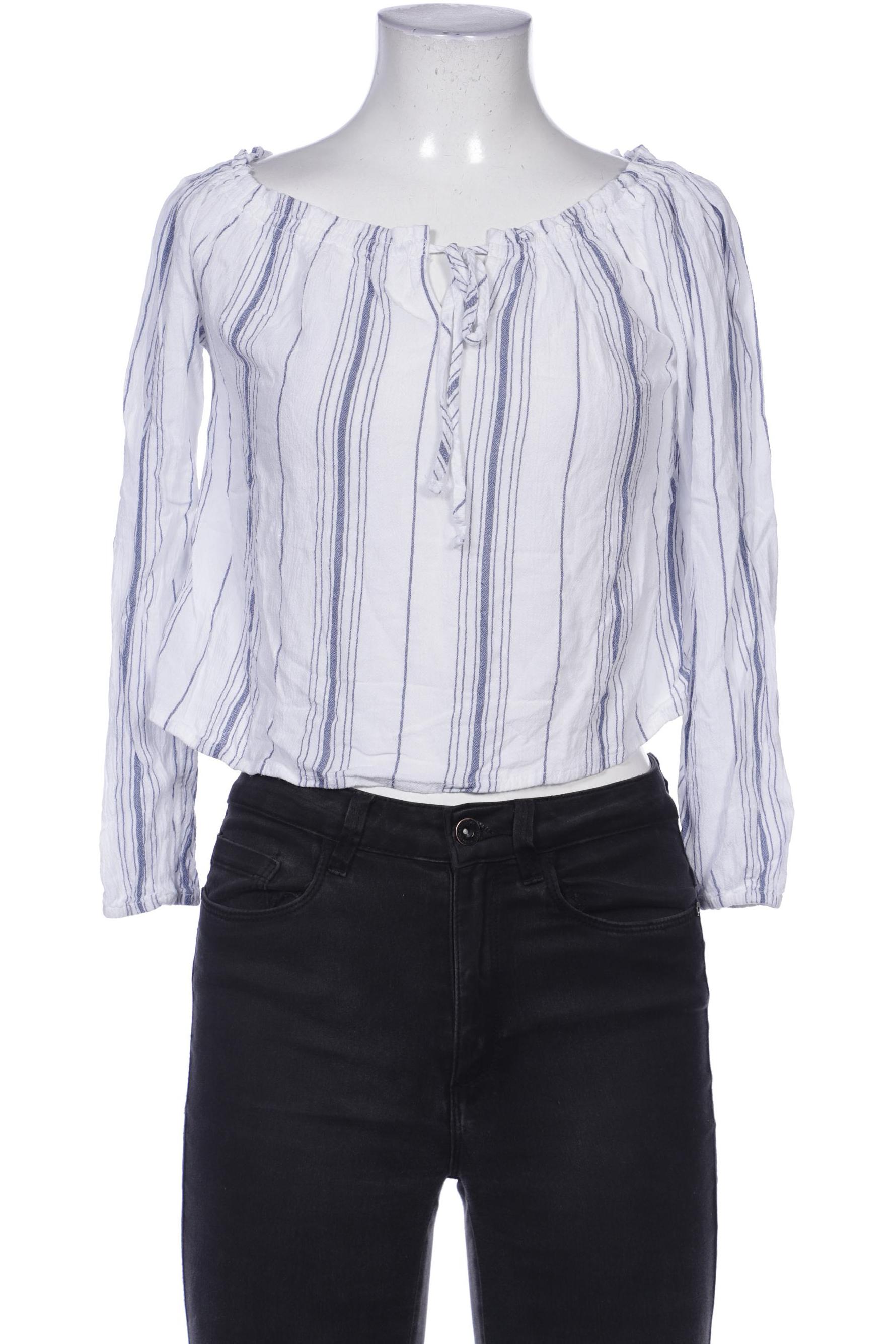 

Hollister Damen Bluse, weiß, Gr. 34