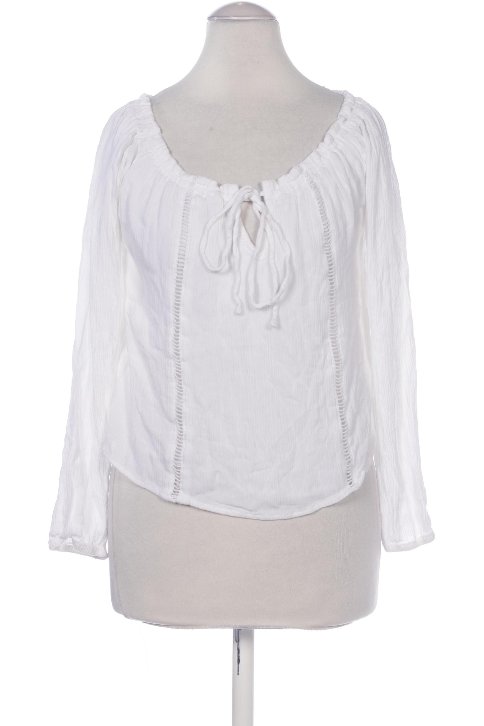 

Hollister Damen Bluse, weiß, Gr. 36